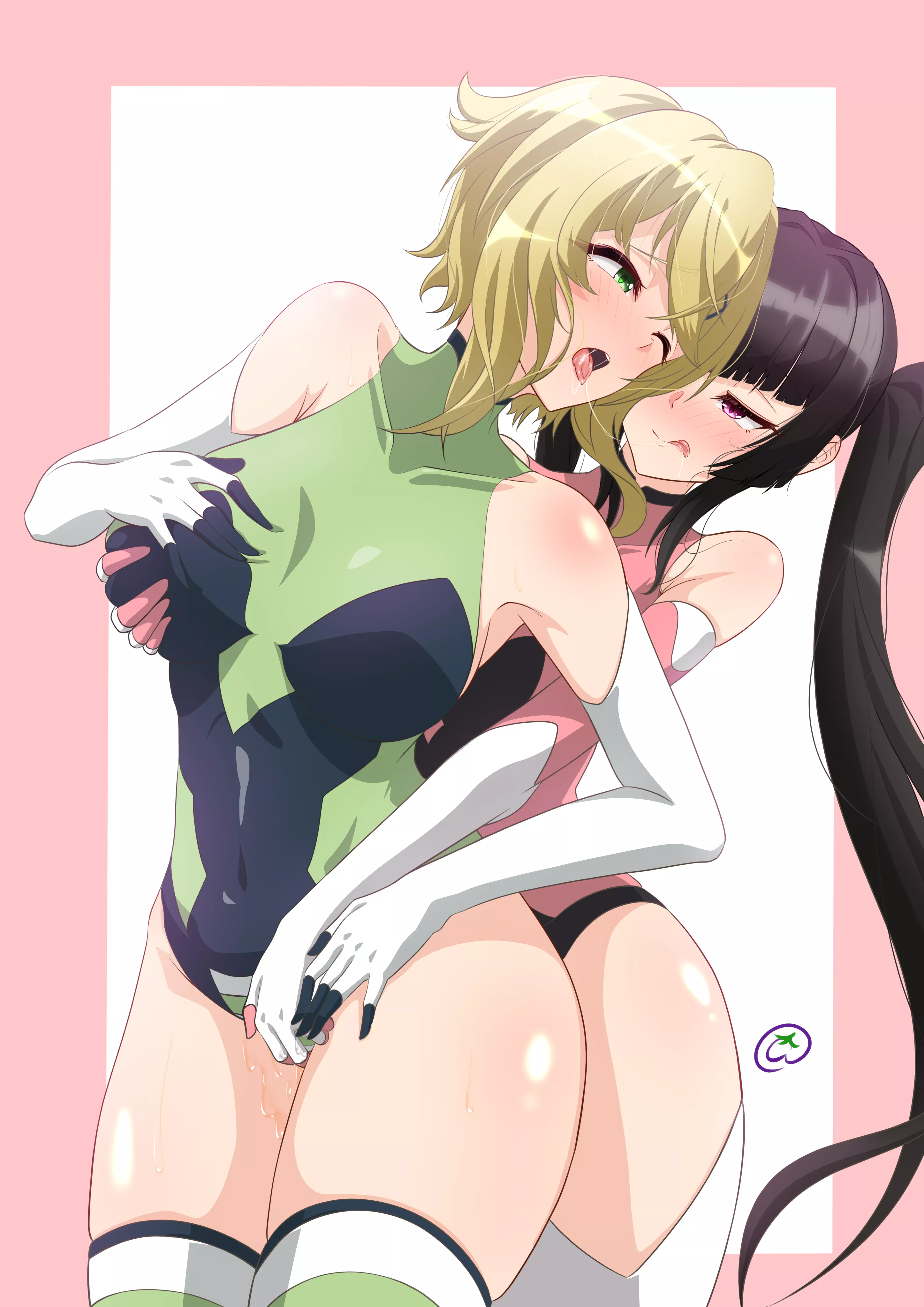 Akatsuki Kirika And Tsukuyomi Shirabe Innerwear Yuri Adamis0108