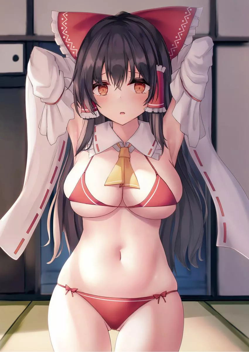 Hakurei Reimu Touhou Nudes Animemidriff Nude Pics Org