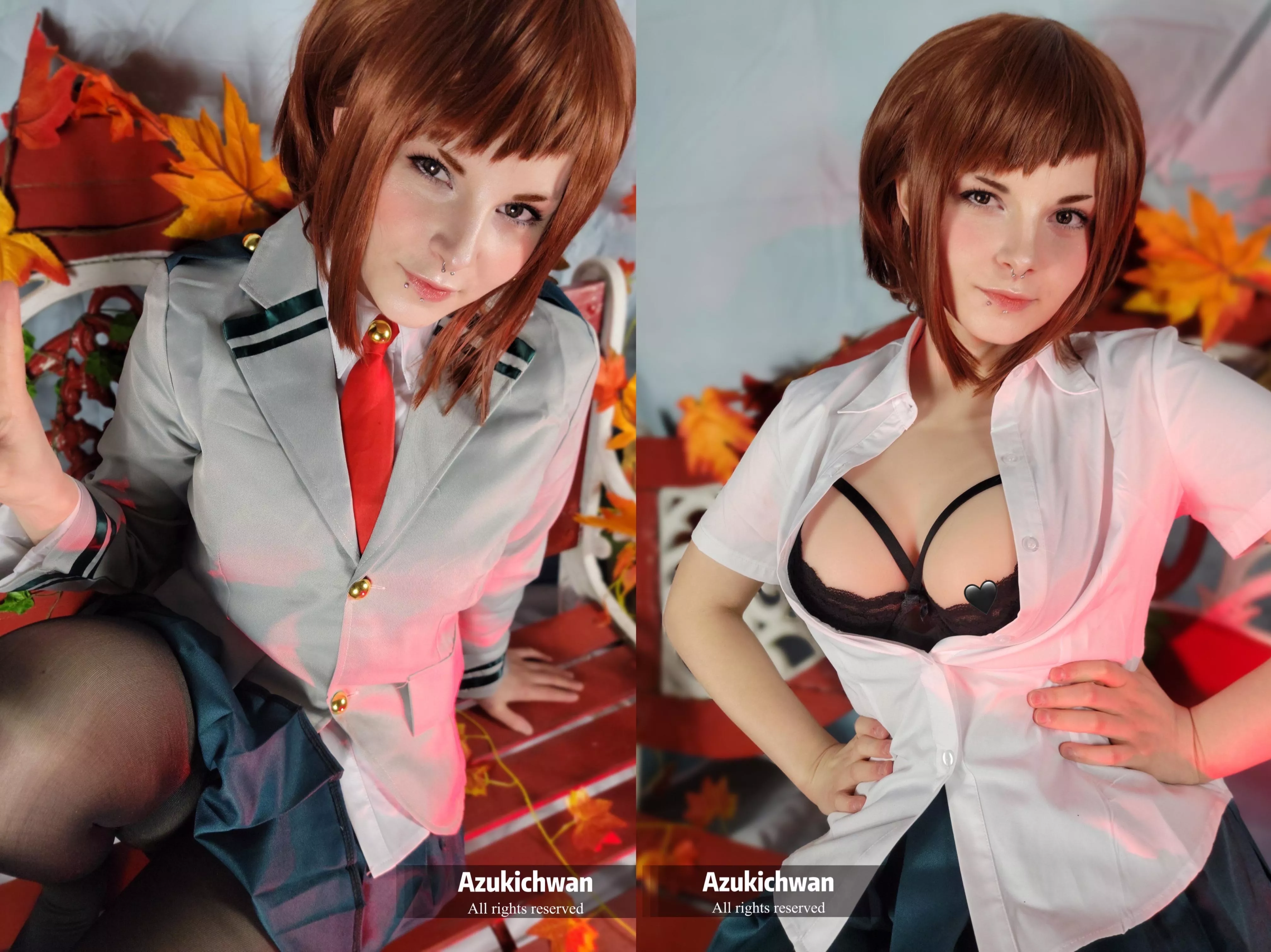 Self Ochako Uraraka Cosplay By Azukichwan Nudes Cosplayboobs Nude