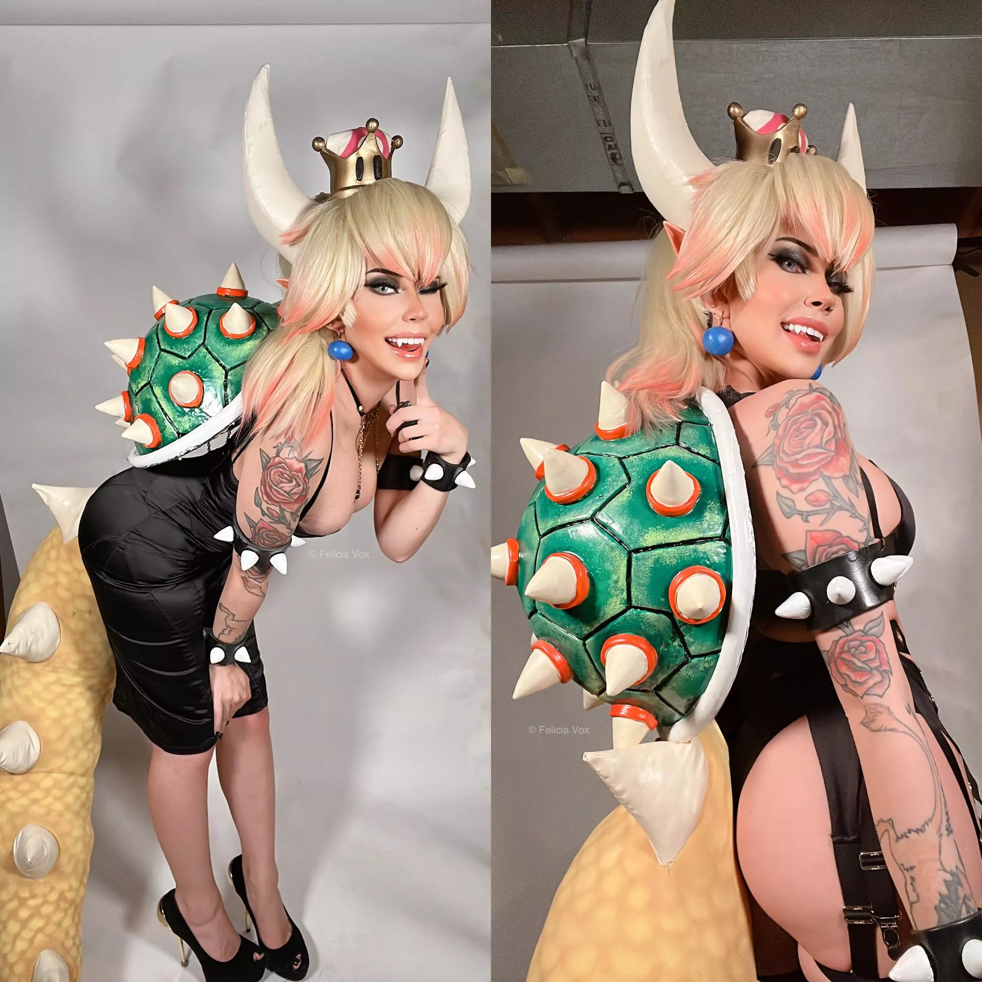 Bowsette Full Costume And Boudoir Cosplay Nudes Feliciavox Nude