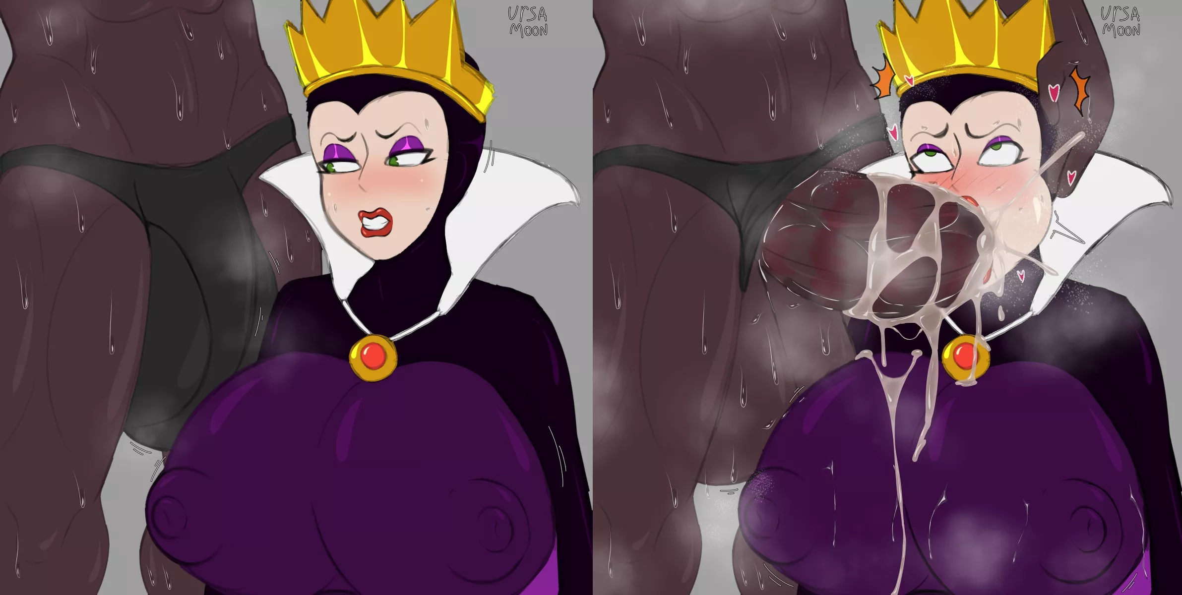 Evil Queen Tries Huge Dick Ursamoon Nudes Disneyporn NUDE PICS ORG