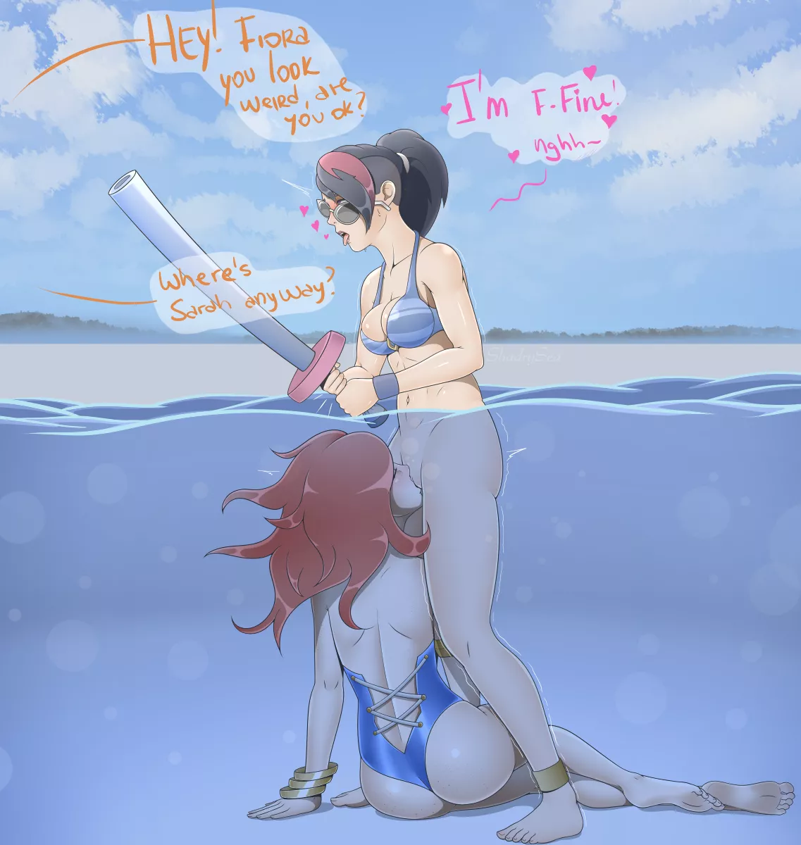 Miss Fortune And Fiora Pool Party Shadrysea Nudes Rule Lol Nude