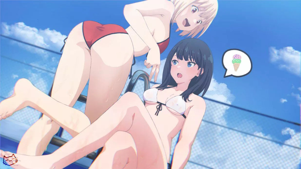 Chisato X Rikka Lycoris Recoil Ssss Gridman Nudes Pantsu Nude