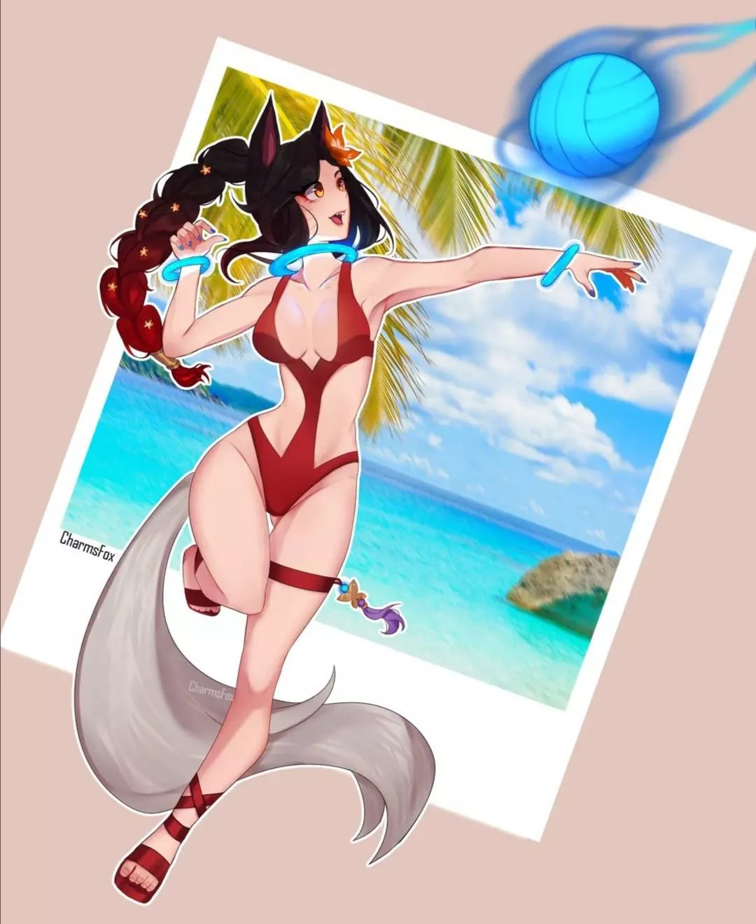 Pool Party Ahri CharmsFox Nudes Rule34LoL NUDE PICS ORG