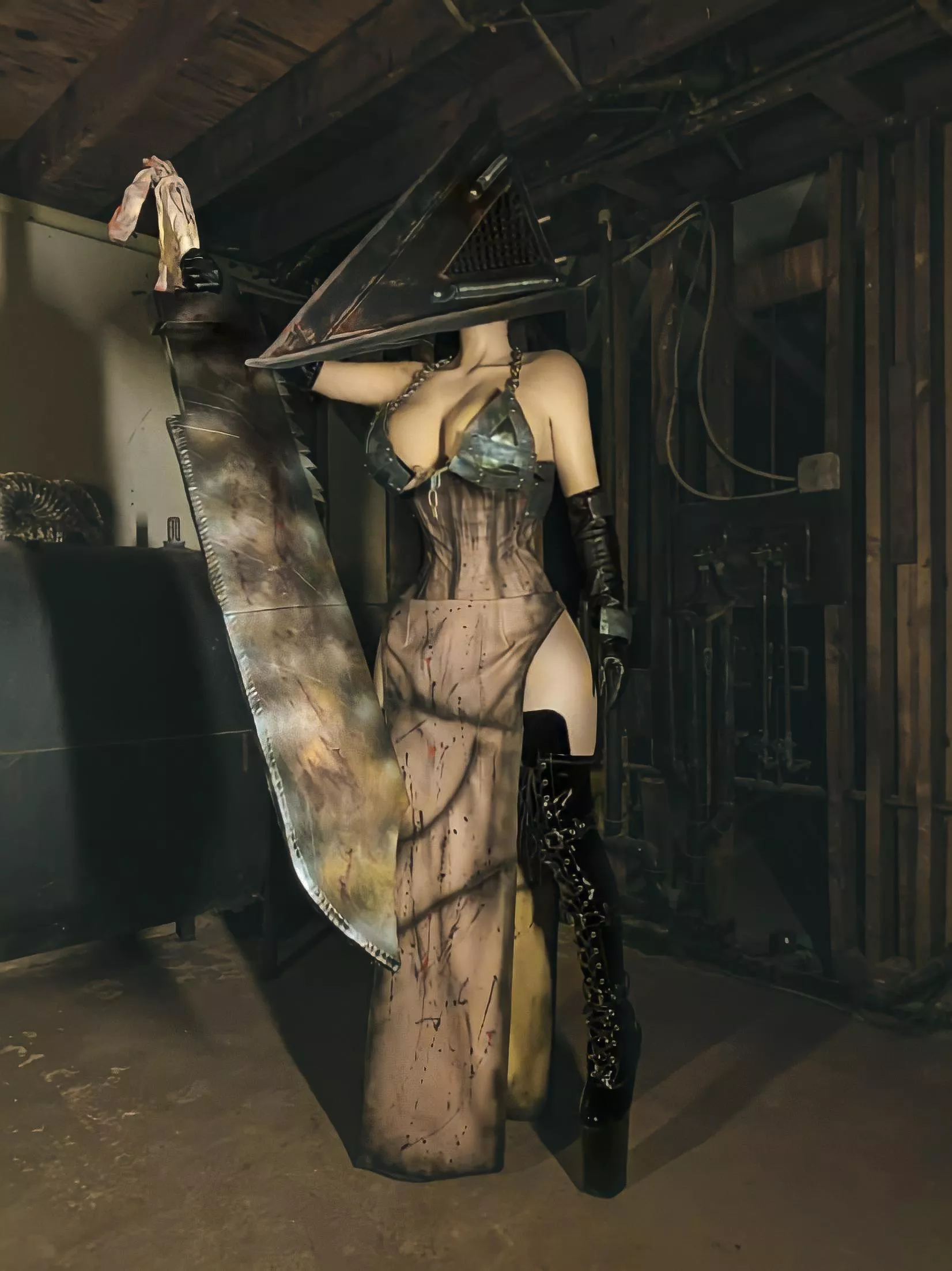 Silent Hill Pyramid Head Cosplay By Paralllaxus Nudes Cosplaygirls