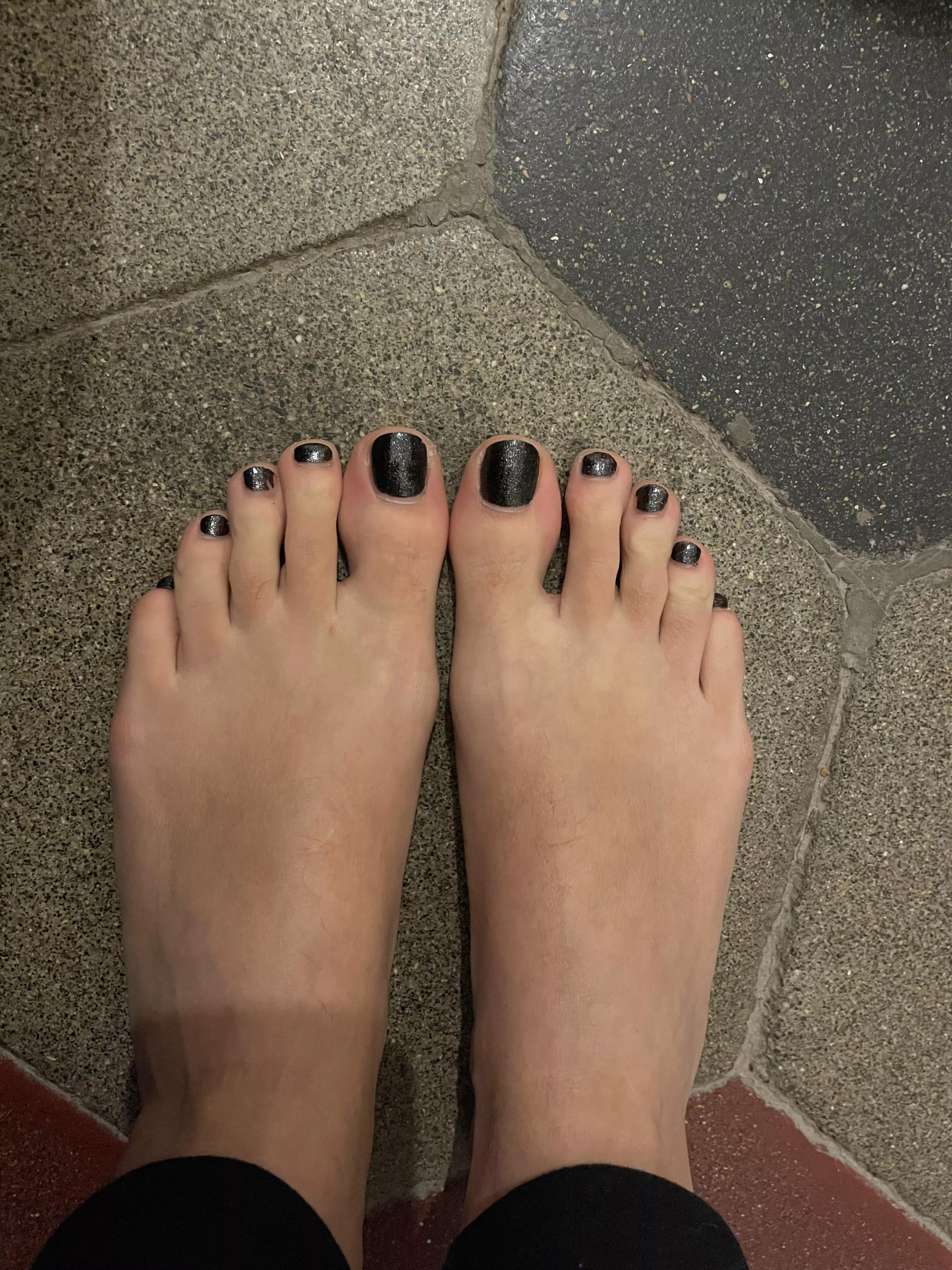 I Love Black Nail Polish Nudes Footfetish Nude Pics Org