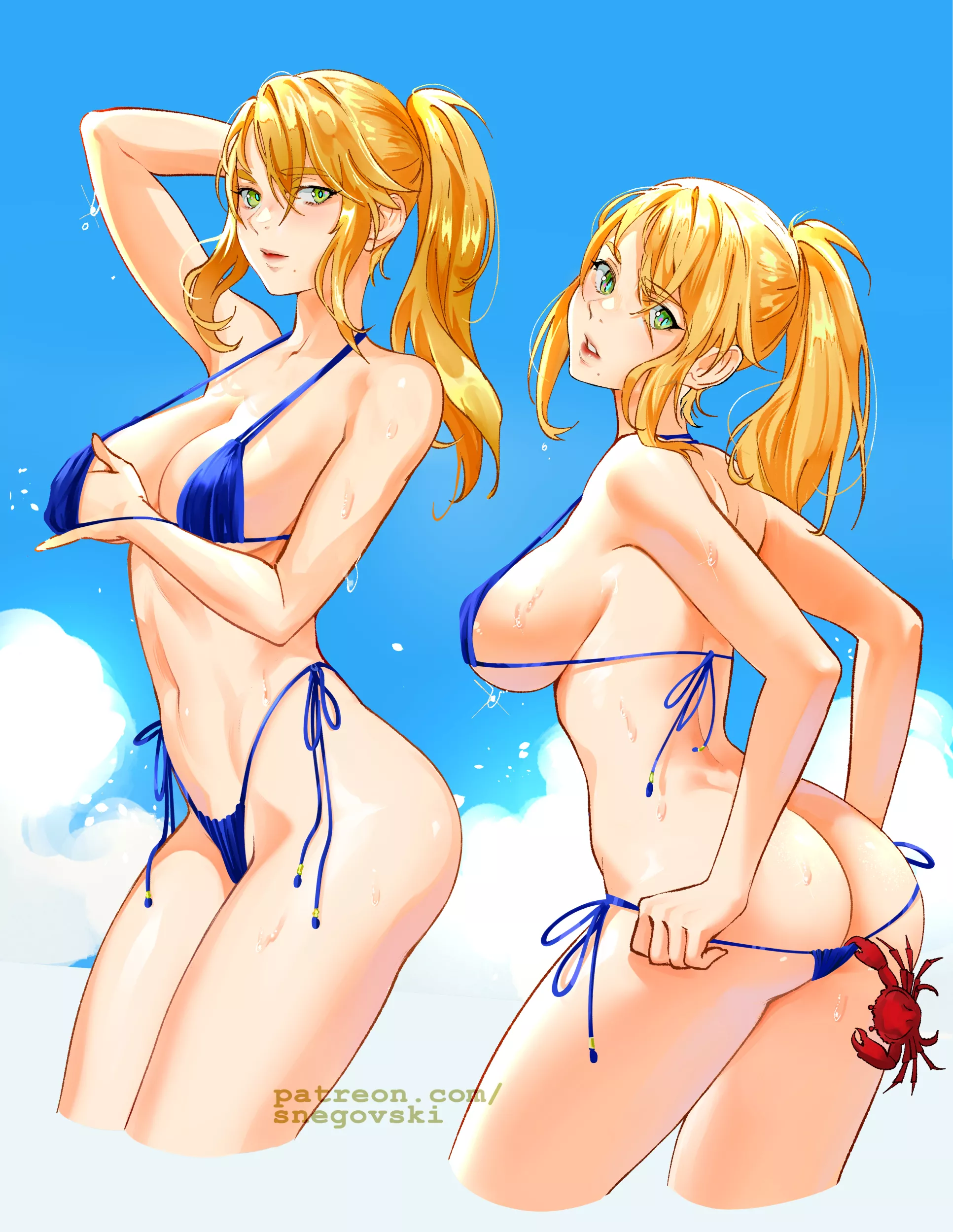 Samus In A Tiny Bikini Nudes Smashbros Nude Pics Org