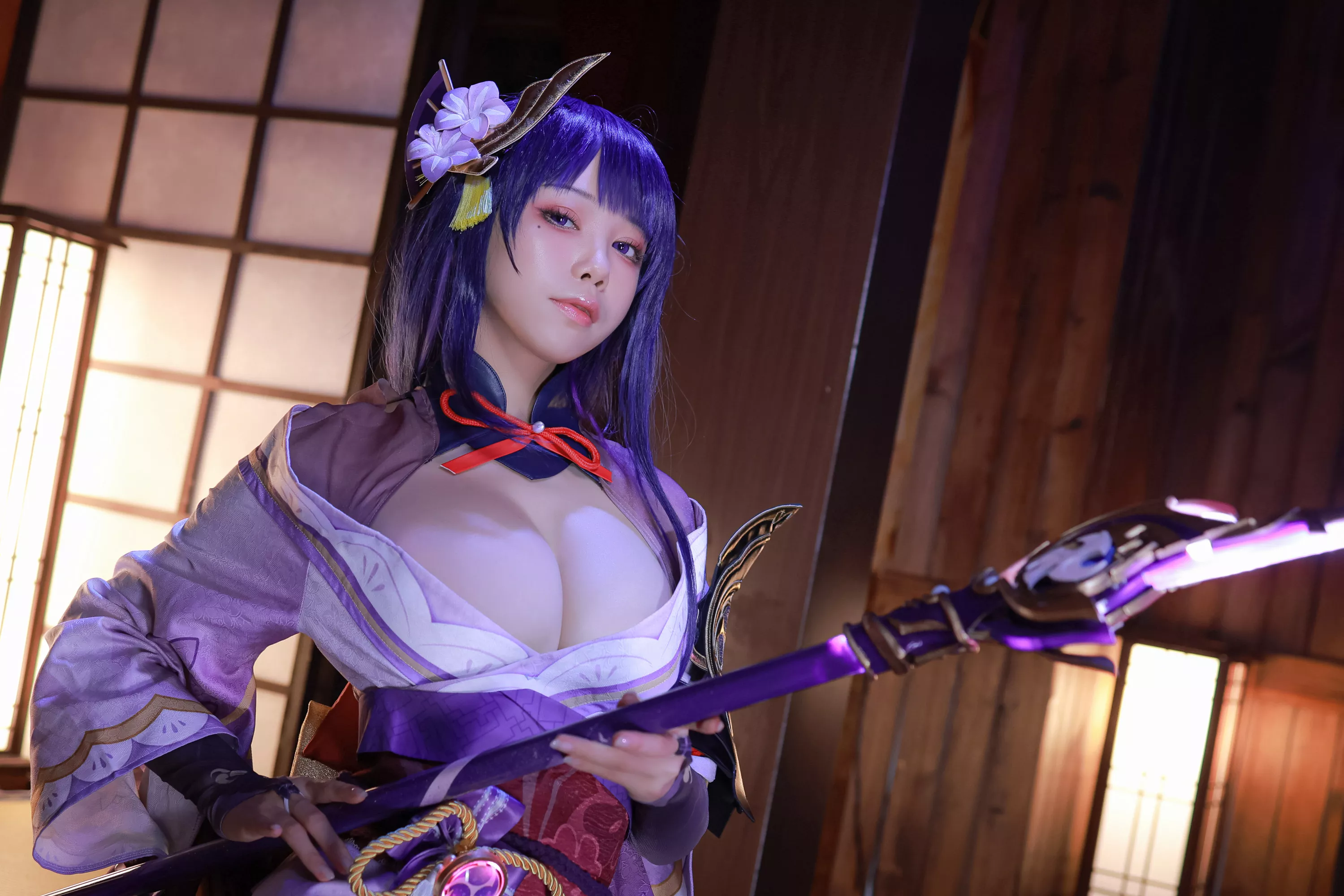 Raiden Shogun Genshin Impact By Aqua Nudes Nudecosplay Nude Pics Org