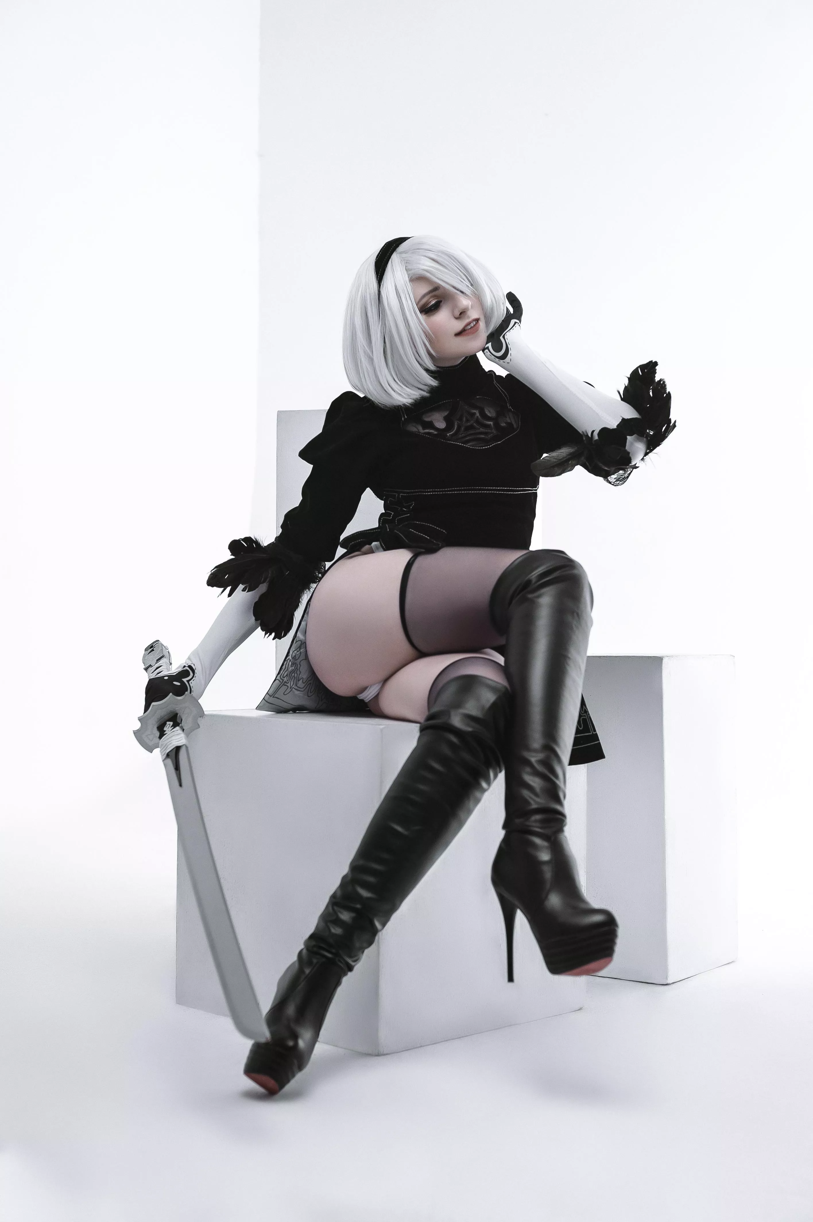 Nier Automata B Cosplay By Sakura Loli Nudes Booty Nude Pics Org