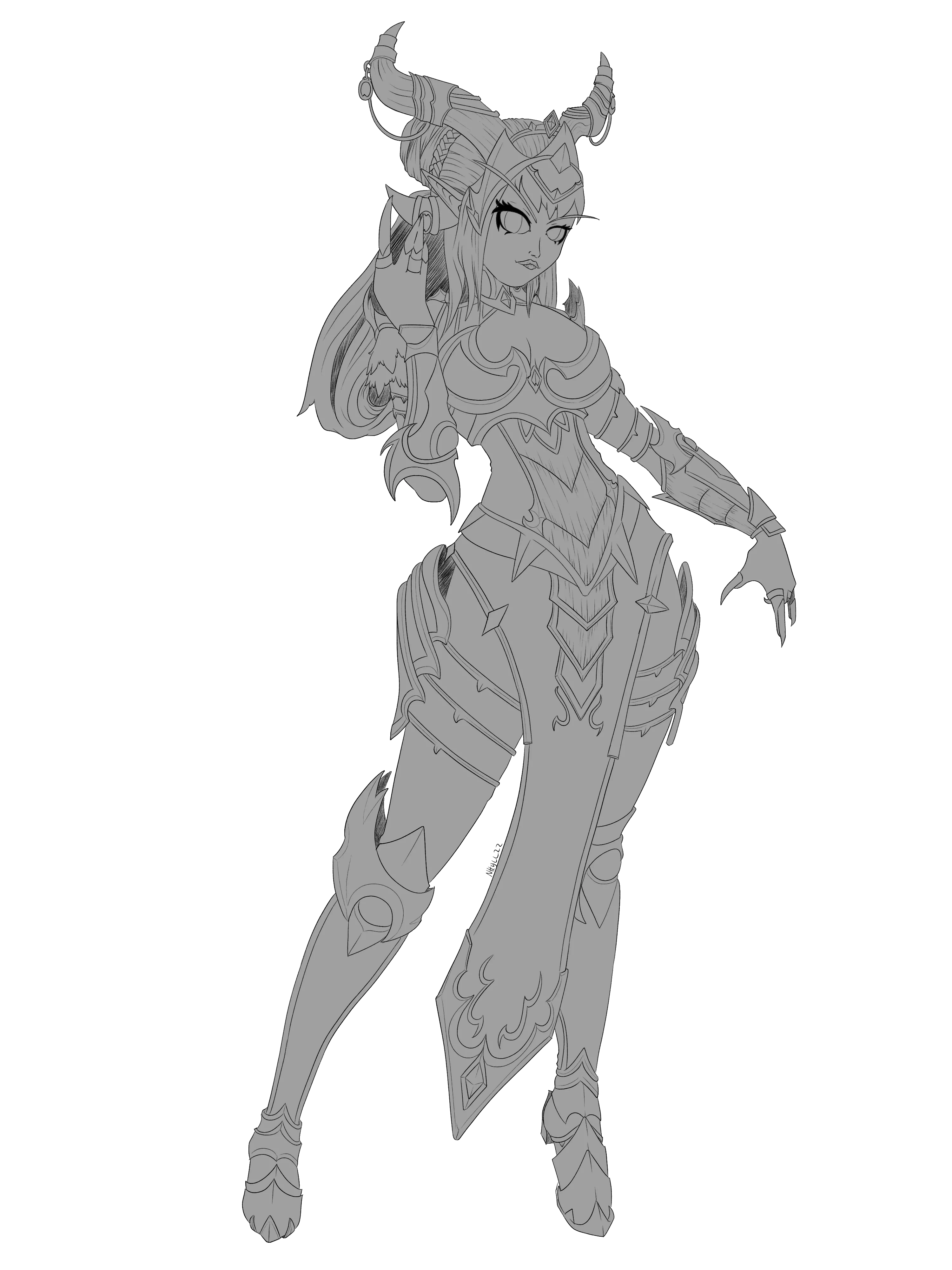 Alexstrasza Fanart WiP Art By Me Nudes MonsterGirl NUDE PICS ORG