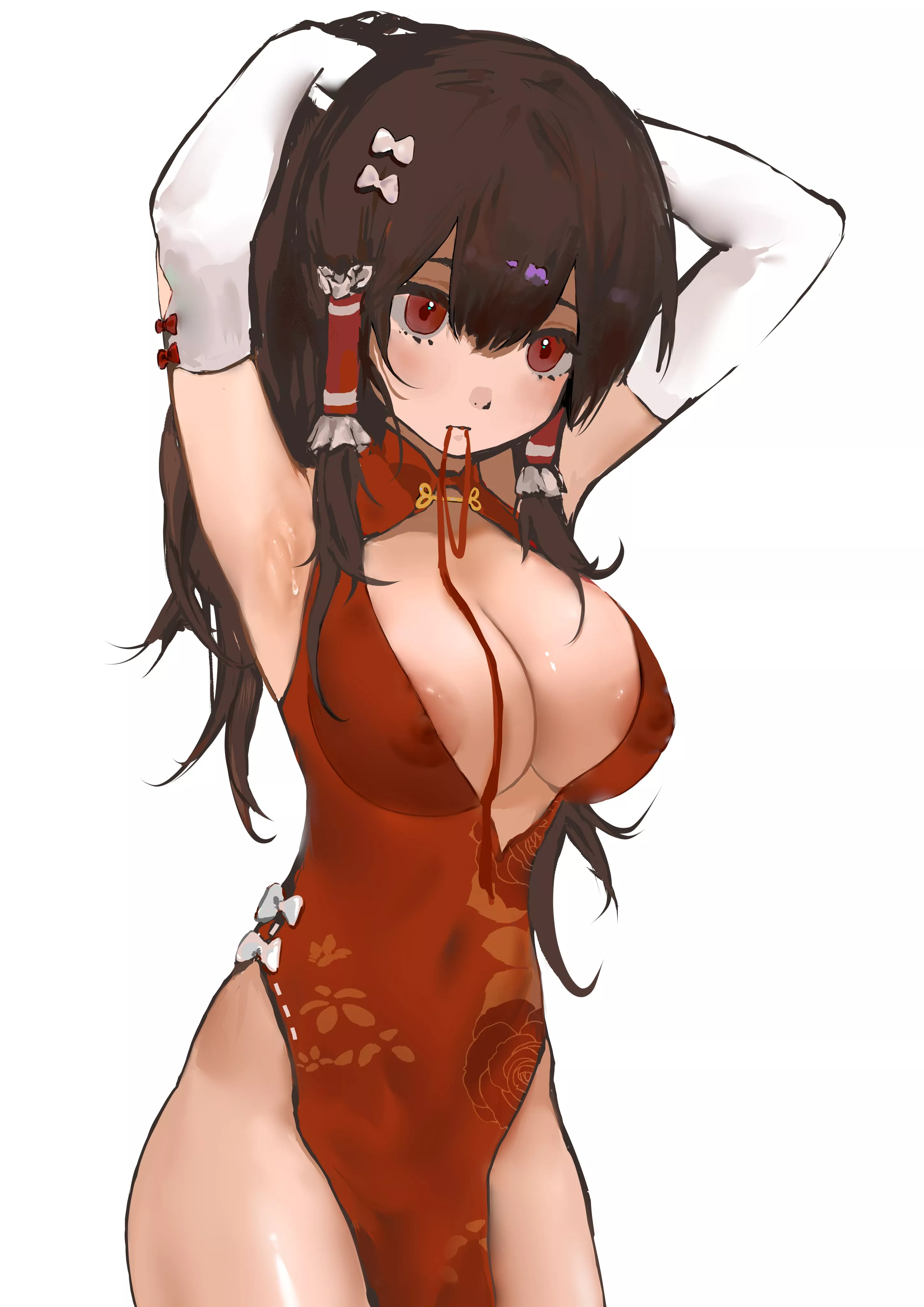 Cheongsam Reimu Oc Nudes Touhou NSFW NUDE PICS ORG