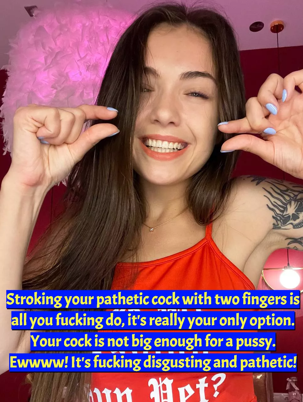 You Ll Never Get The Pussy Loser All You Ll Ever Do Is Stroke Your