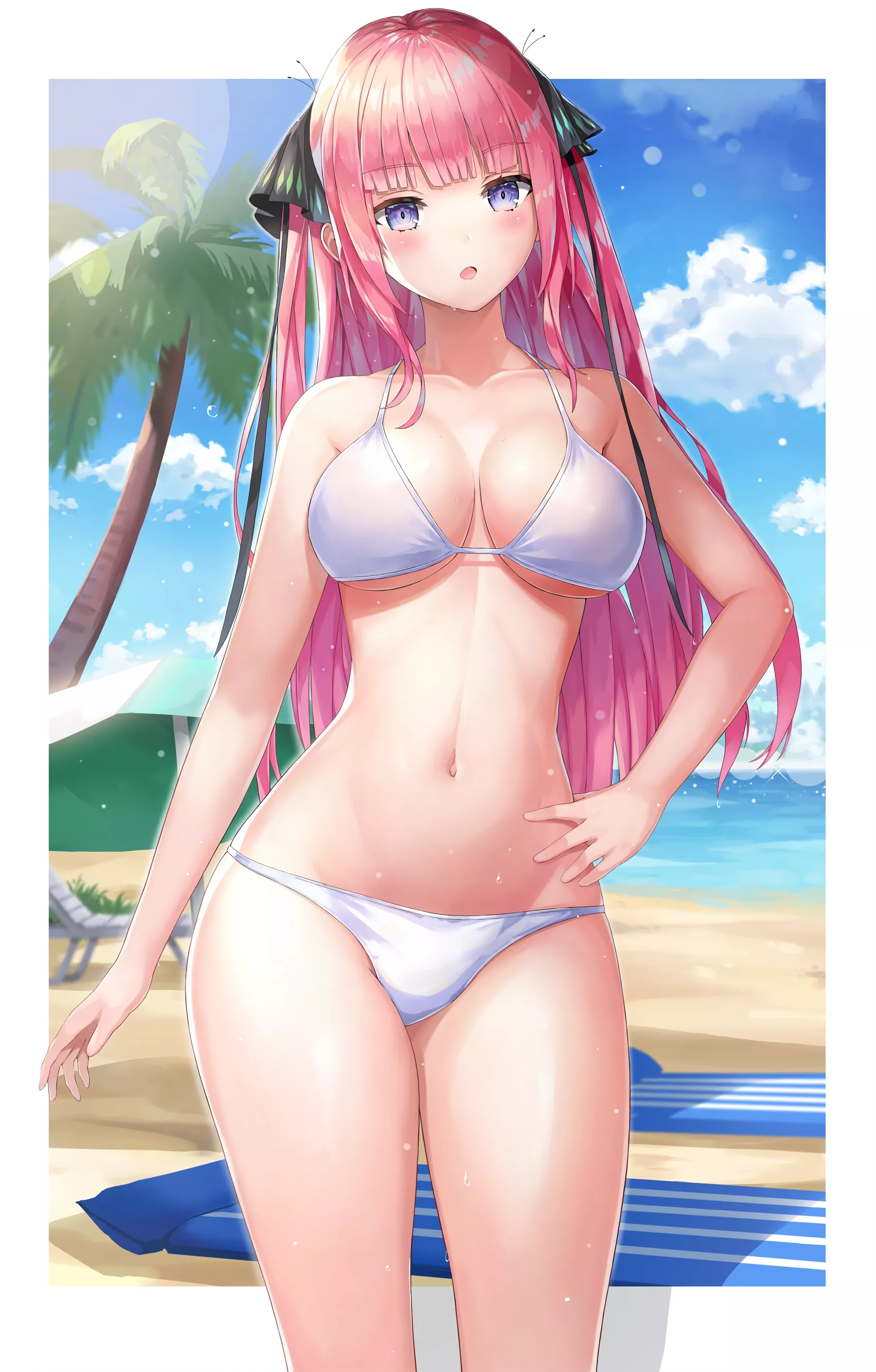 Nino S White Bikini The Quintessential Quintuplets Nudes