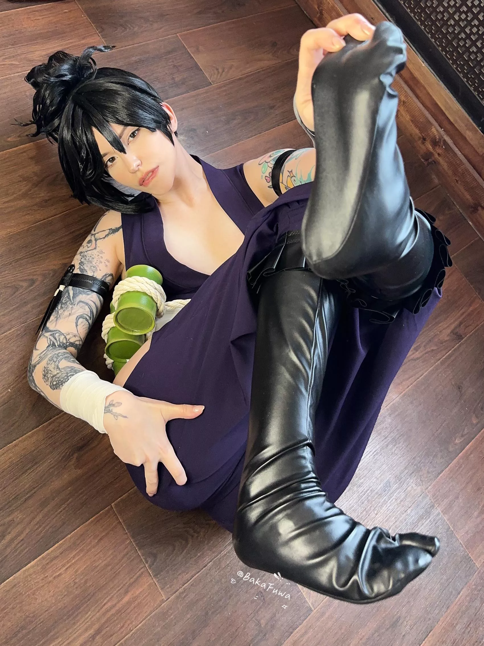 Yuzuriha Jigokuraku Cosplay By BakaFuwa Nudes Rule34feet NUDE