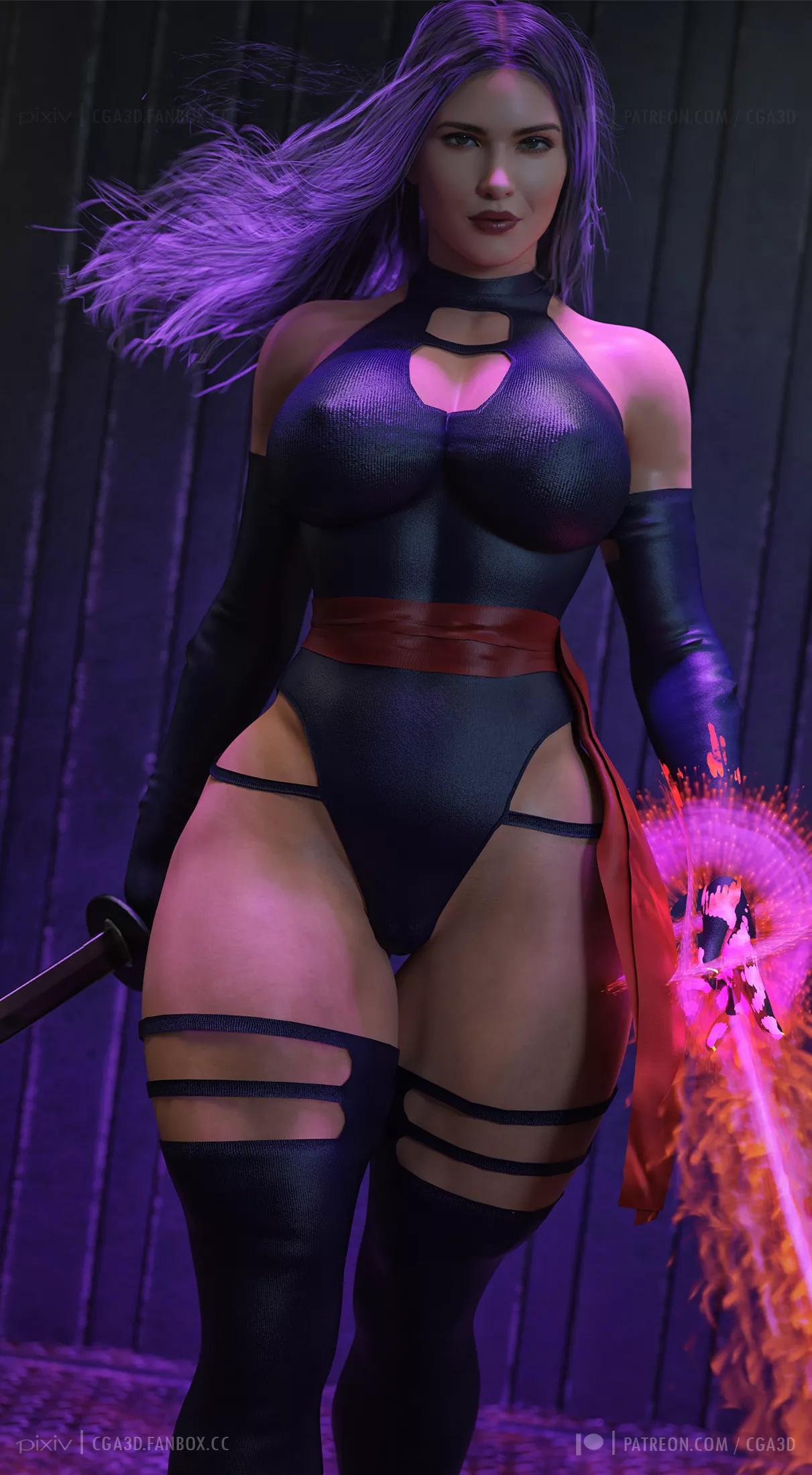 Psylocke Cga3D Marvel Nudes Superheroporn NUDE PICS ORG