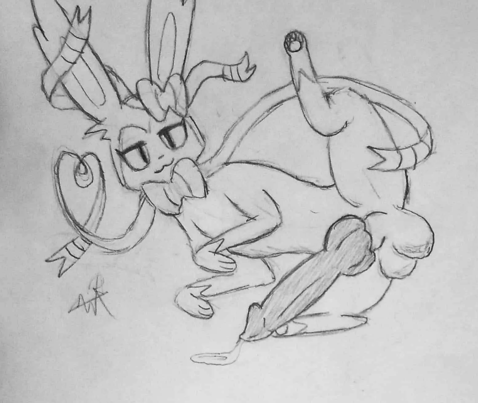 A Sylveon Presenting Himself For You M OC Nudes PokePorn NUDE