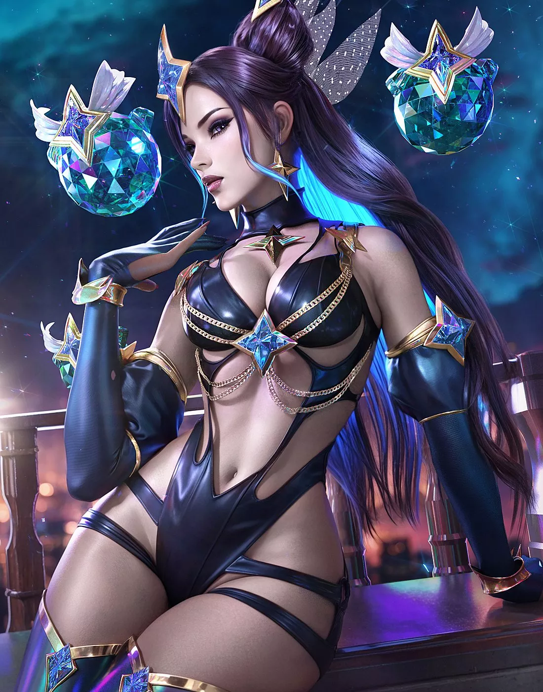 Prestige Star Guardian Syndra Pin Up 7bdream Nudes Rule34LoL NUDE