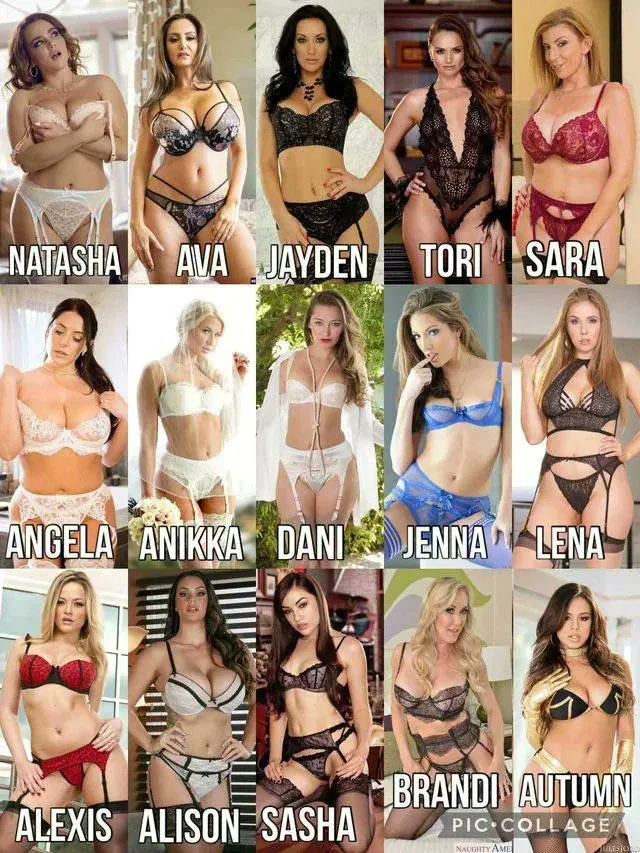 Lingerie Lovers Pick 1 From Each Row For A Foursome Nudes