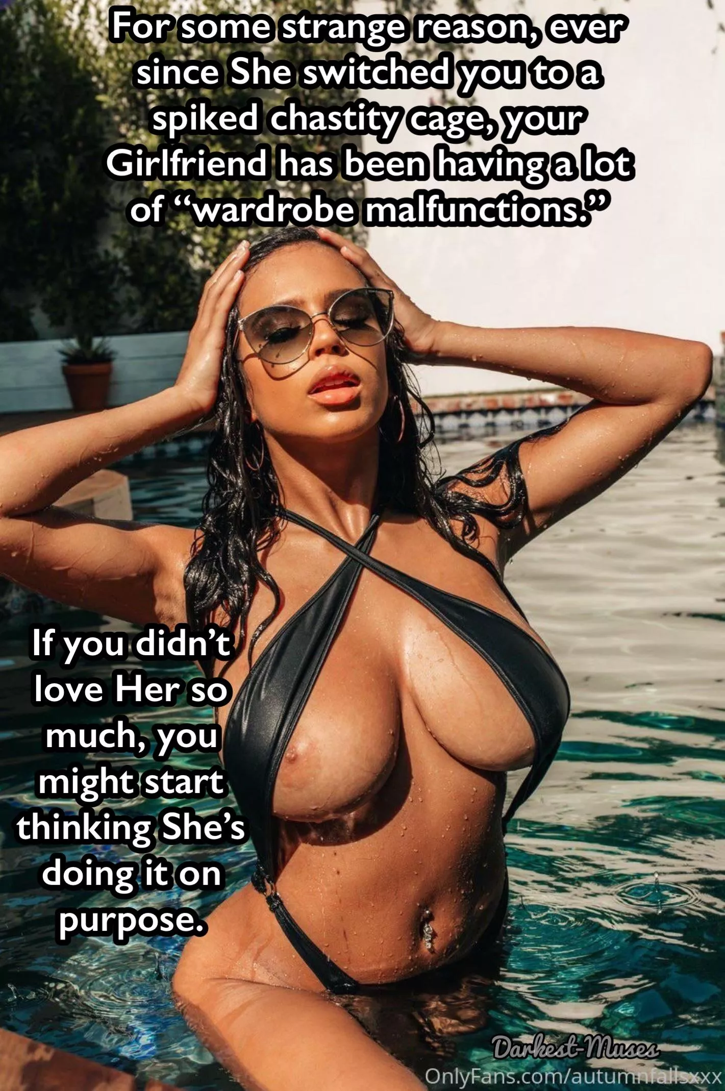 WARDROBE MALFUNCTION Darkest Muses Nudes Femdomcaptions NUDE PICS ORG