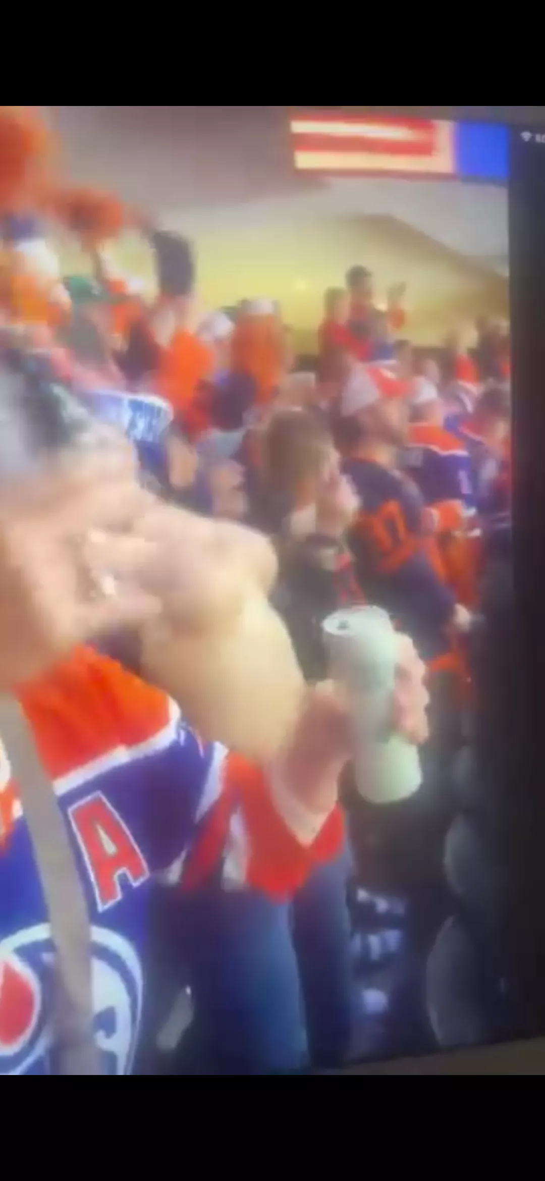 Anyone Got This Edmonton Oilers Fan Flashing Video In High Def Crazy