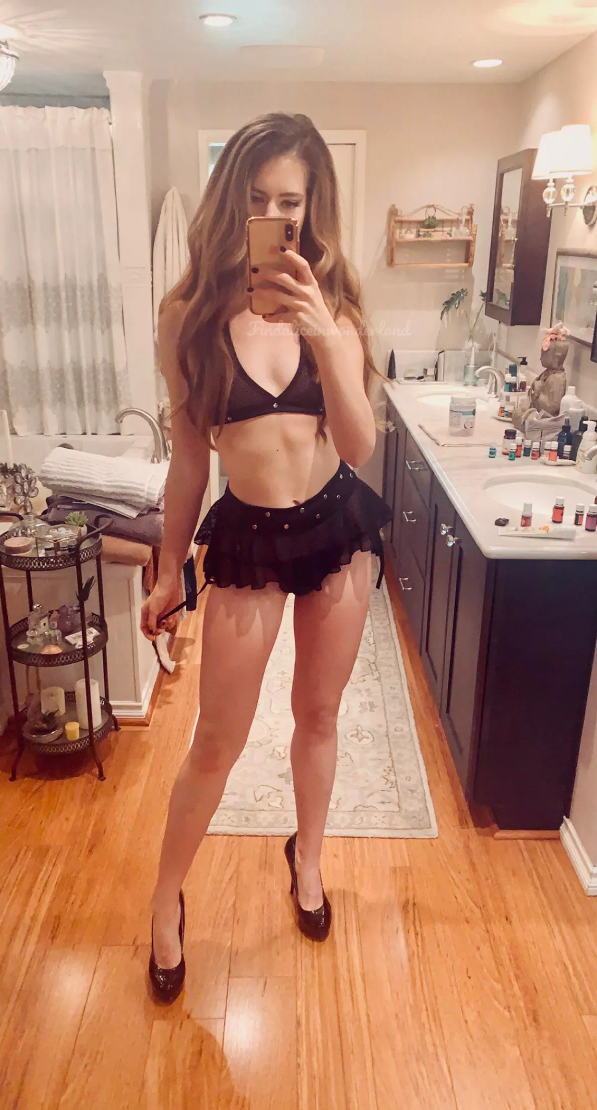 All black
