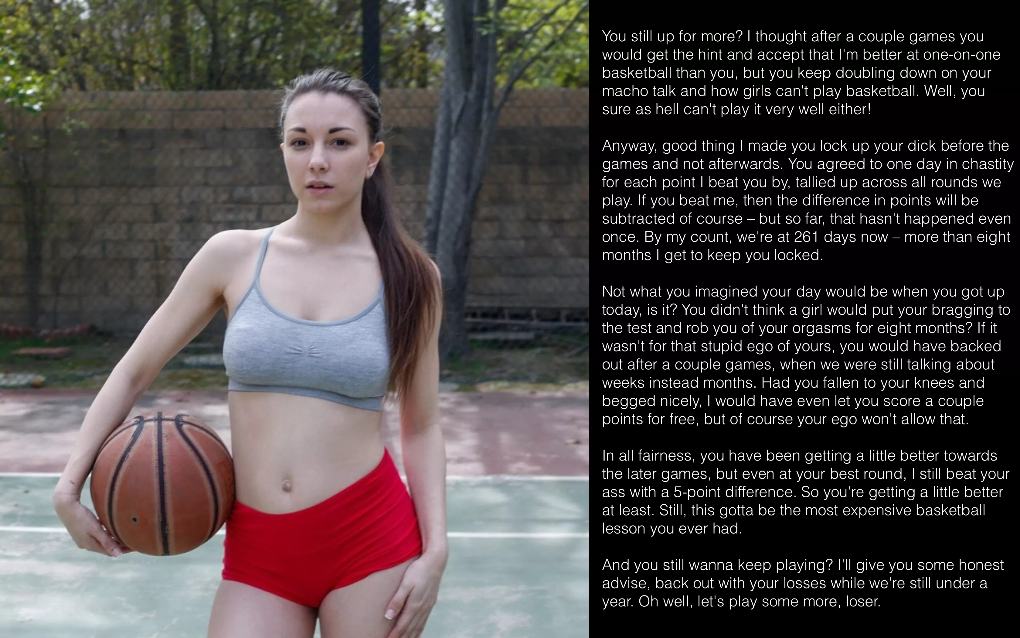 Basketball bet