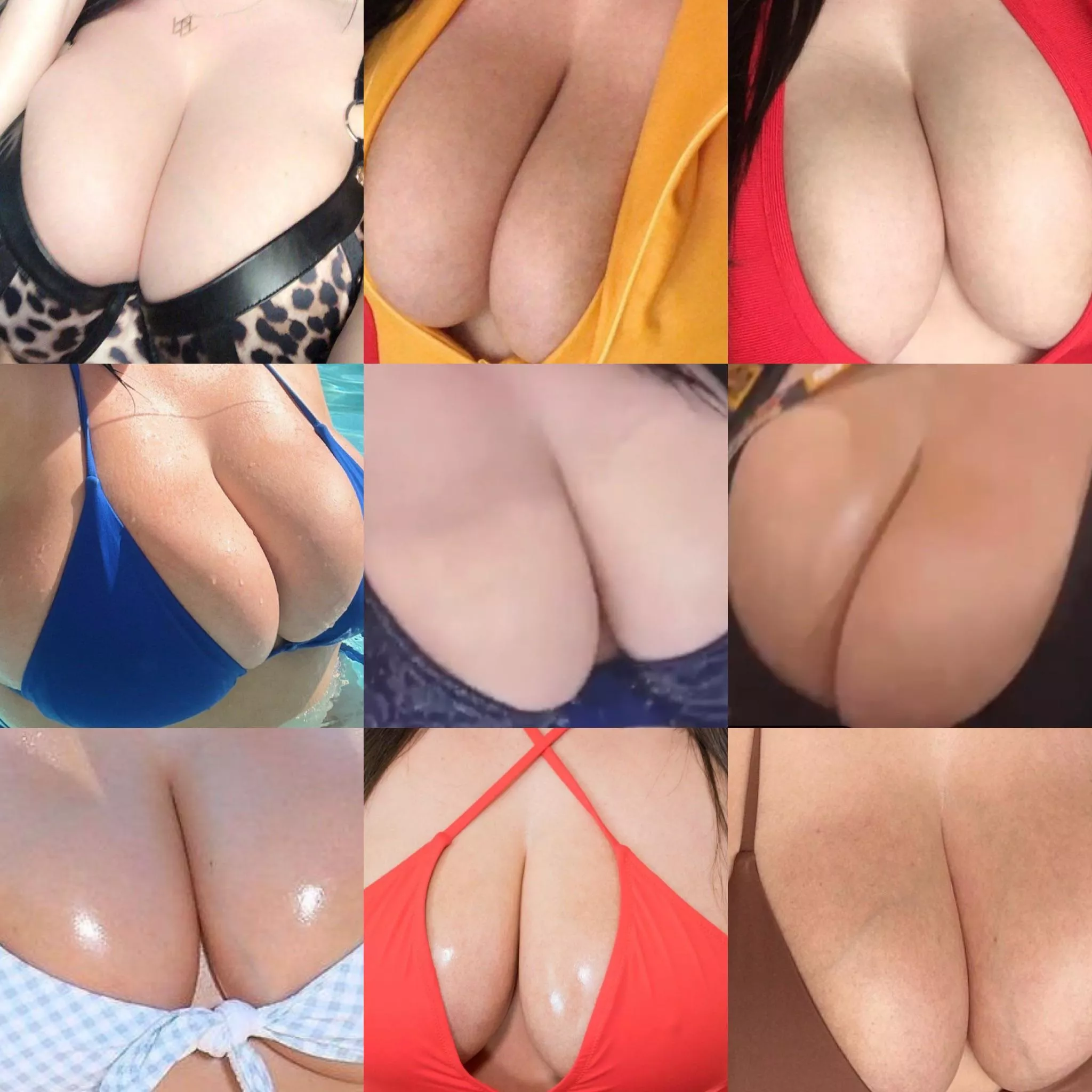 Collage Of Boobs