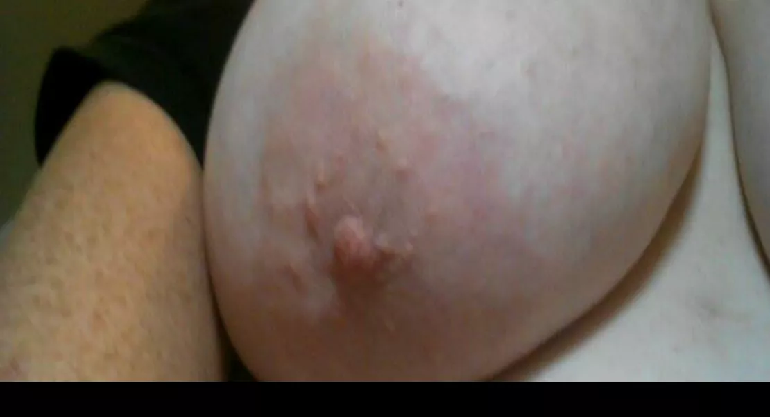 Cum on her nipples