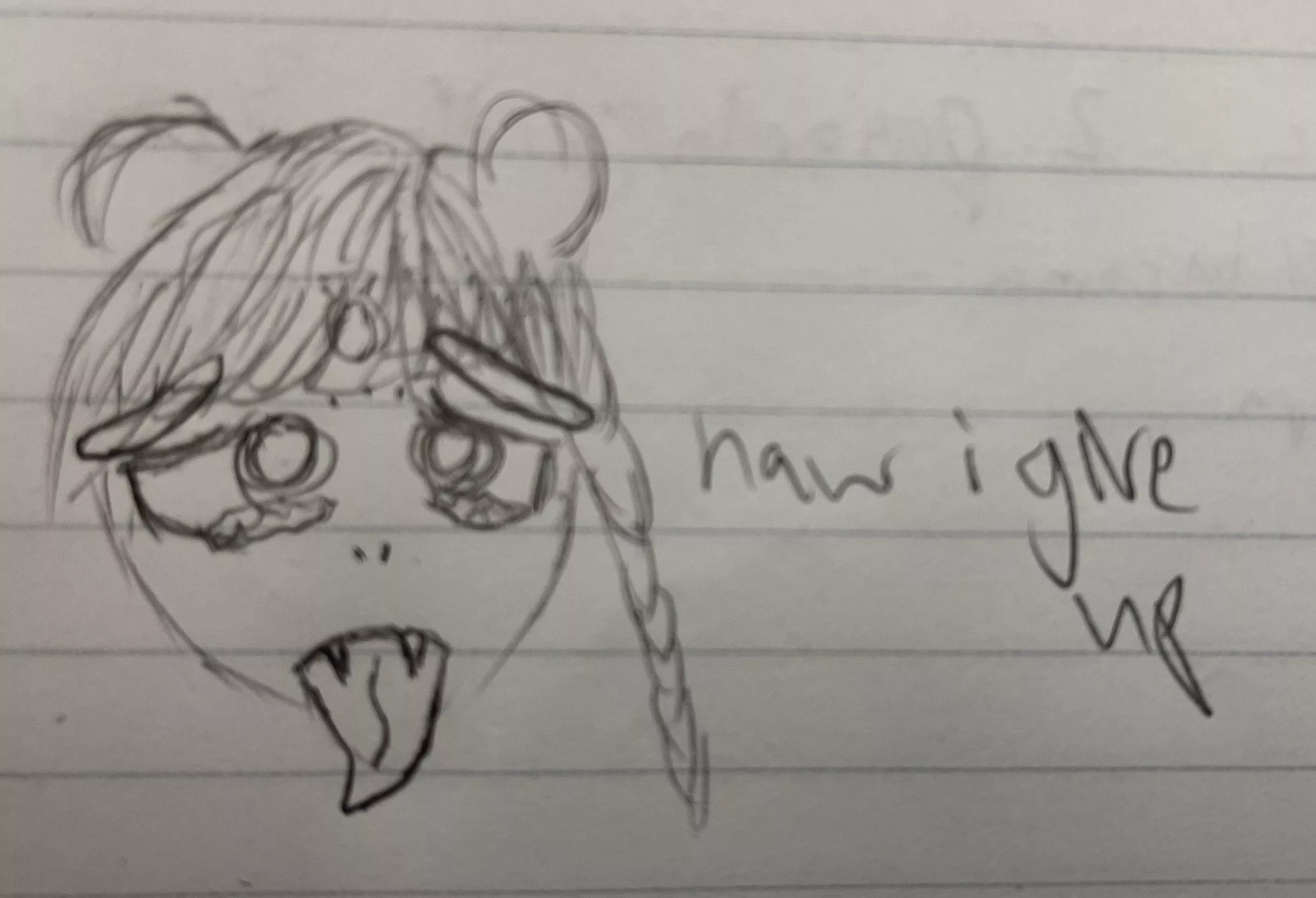 i tried