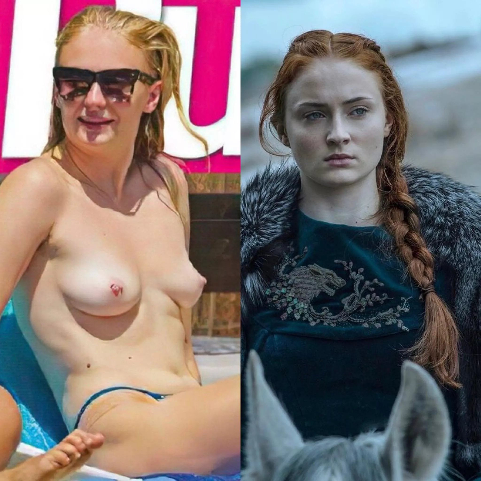 Sansa start nude