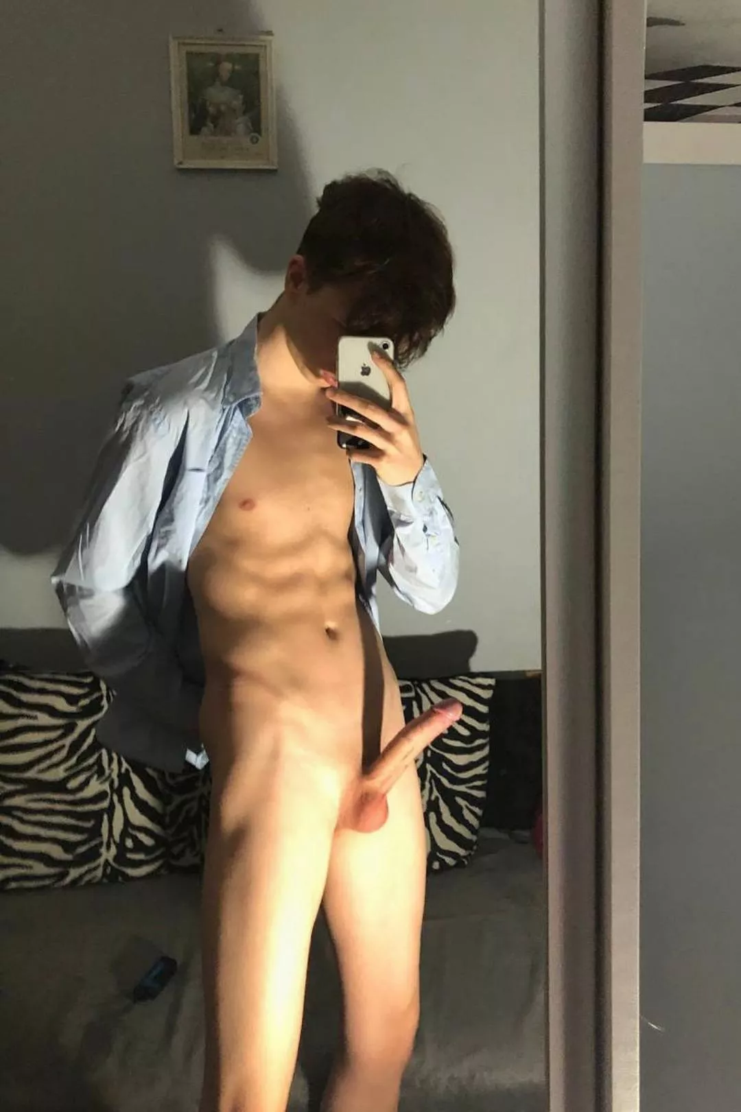 Schoolboy horny and hard as rock 😈