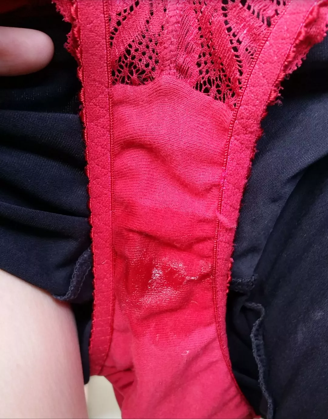 She's soaked