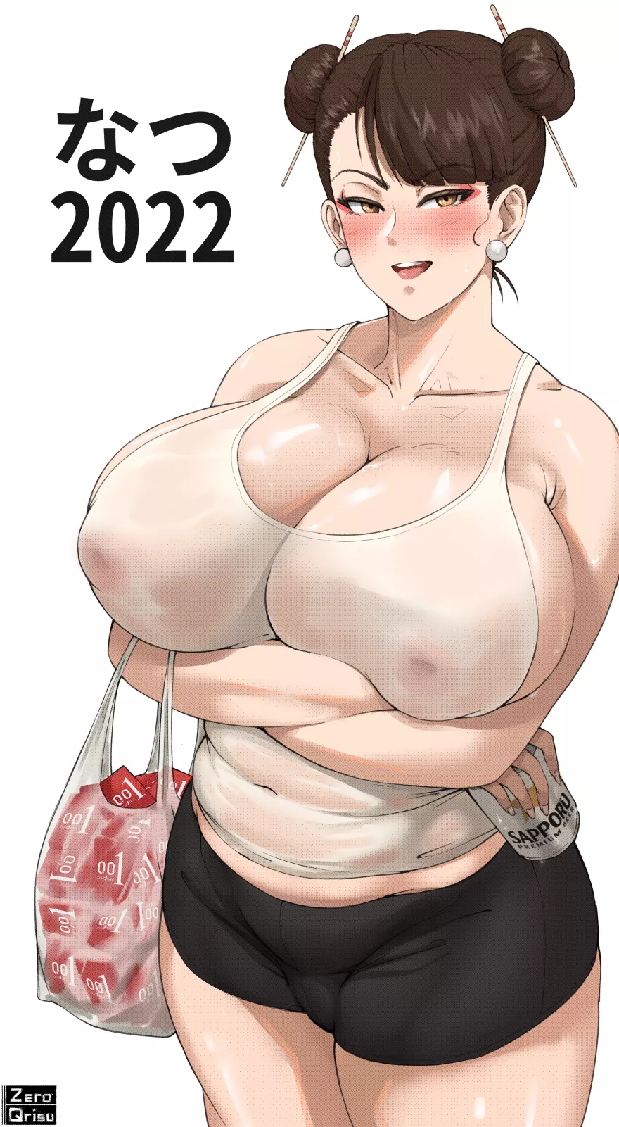 Spending Summer With Chun-Li (ZeroQrisu) [Street Fighter]