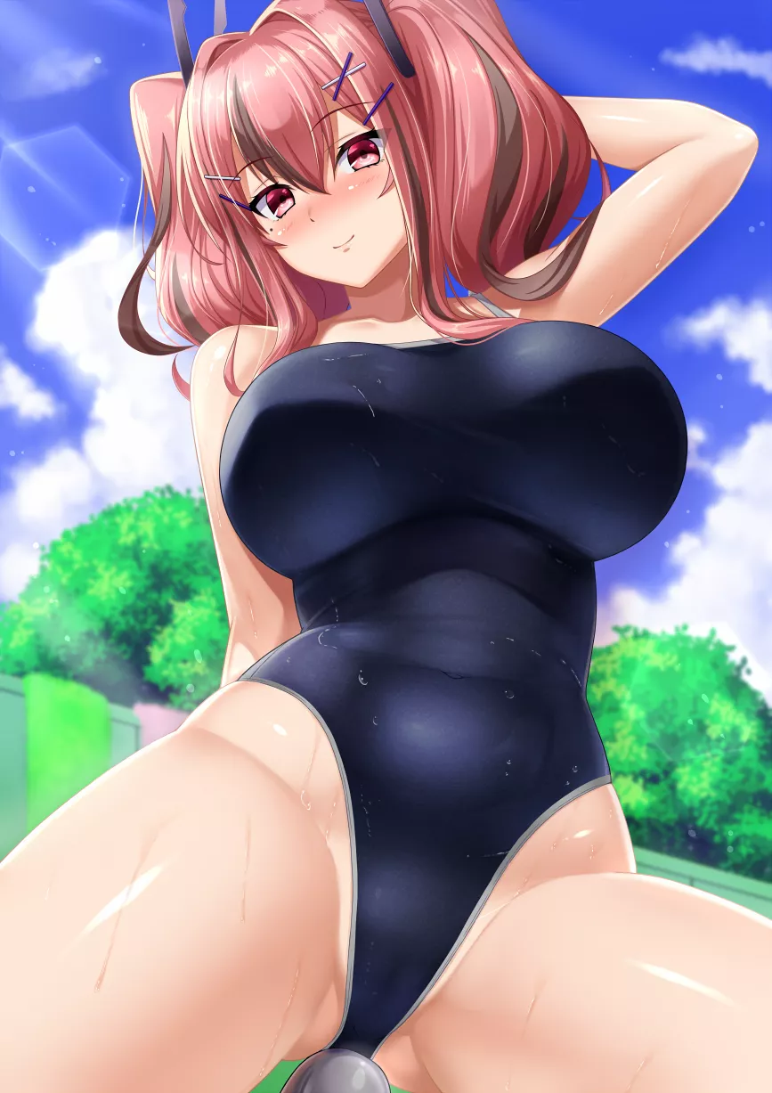 Swimsuit Bremerton Blush (Shibata Rai ) [Azur Lane]