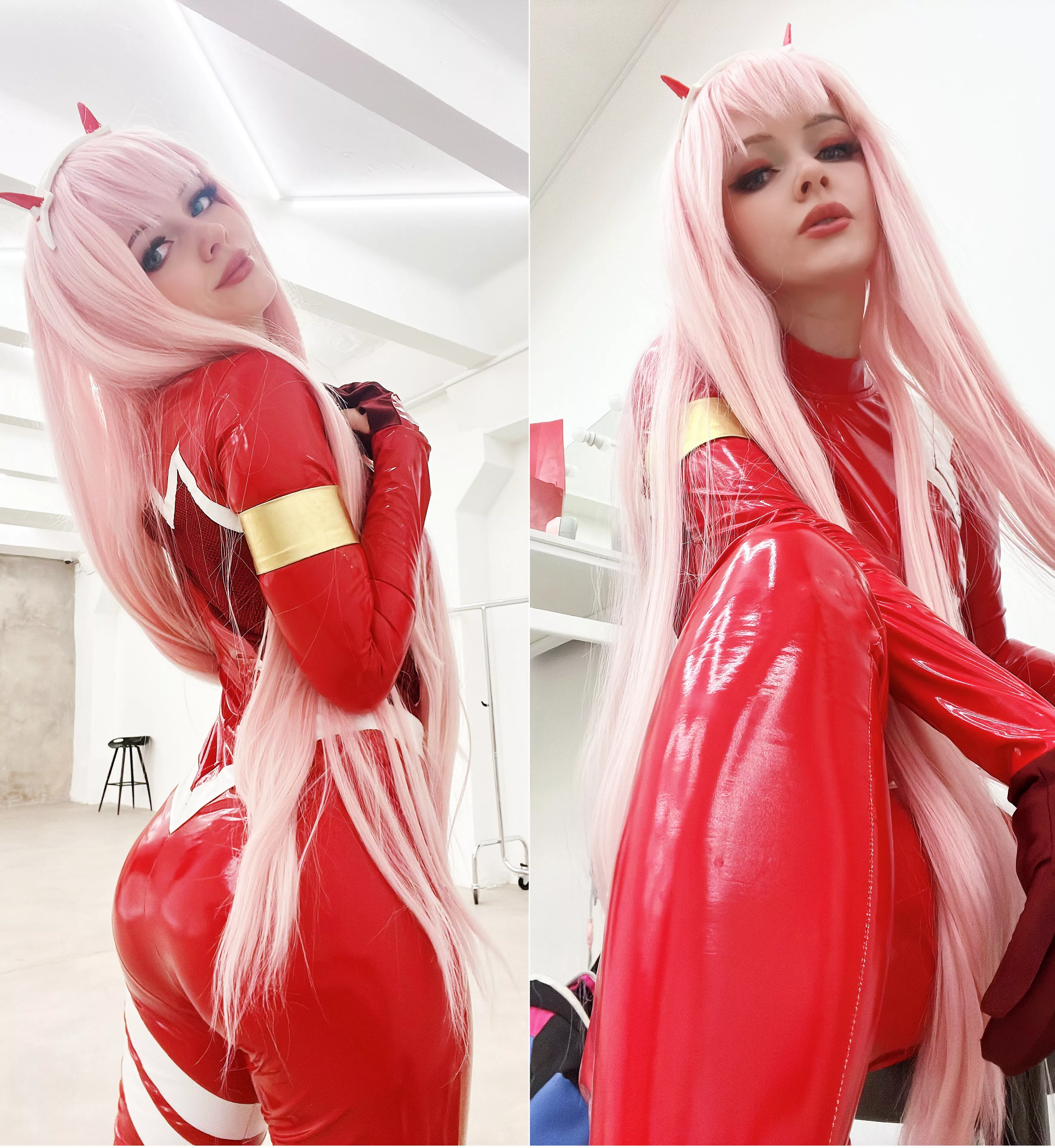 I Know U Love My ZeroTwo Cosplay Nudes IrinaSabetskaya NUDE PICS ORG