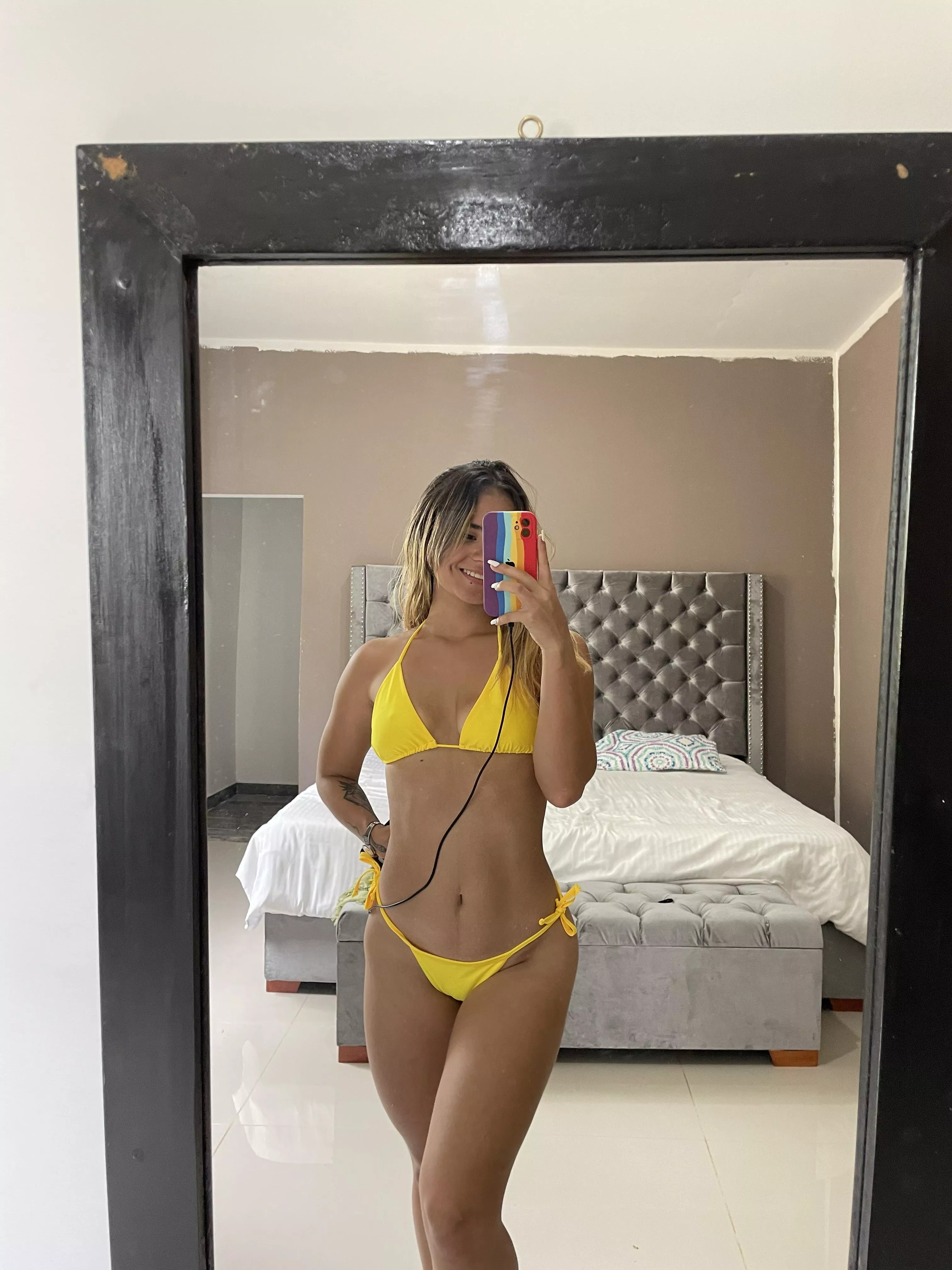 Yellow Bikini Looking Like Your Banana A Mean A Banana Nudes