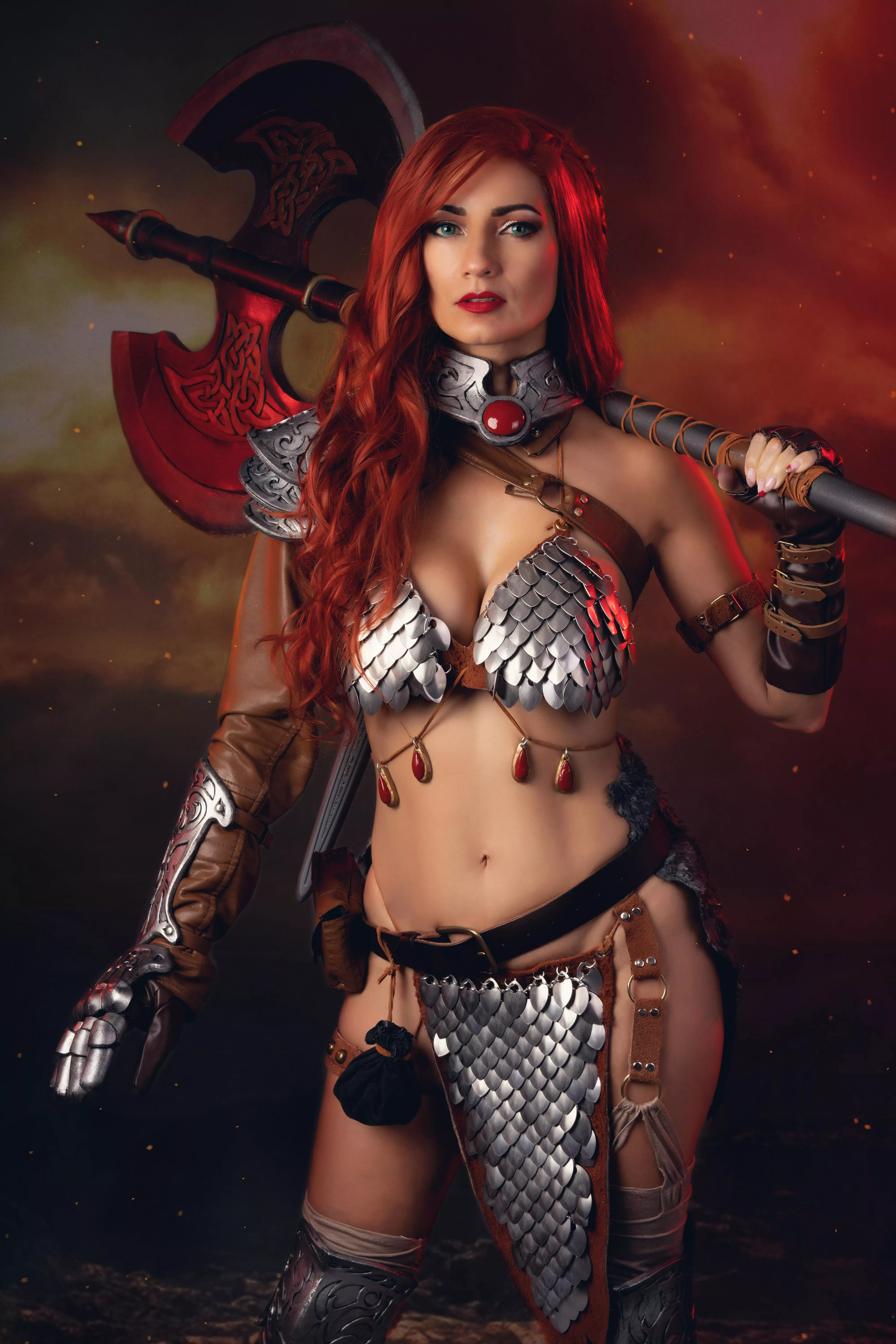 Red Sonja From The Comic Book Cosplayer Is Me Nudes Cosplaygirls