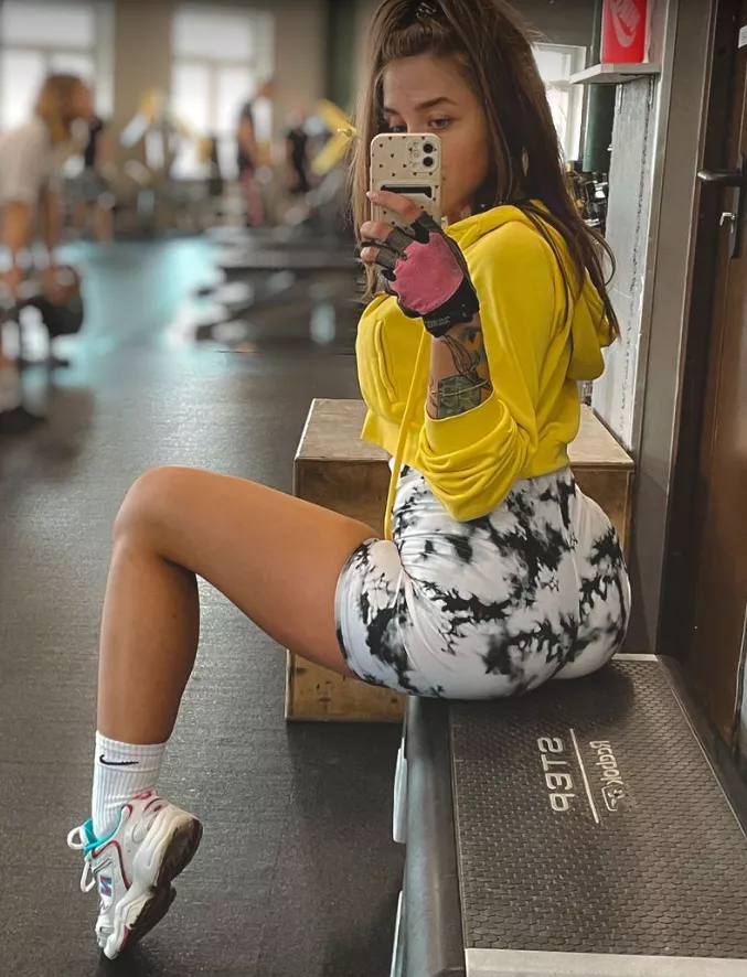 gym slut ass