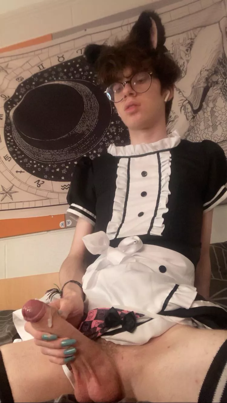 I lost a bet. Don’t laugh.