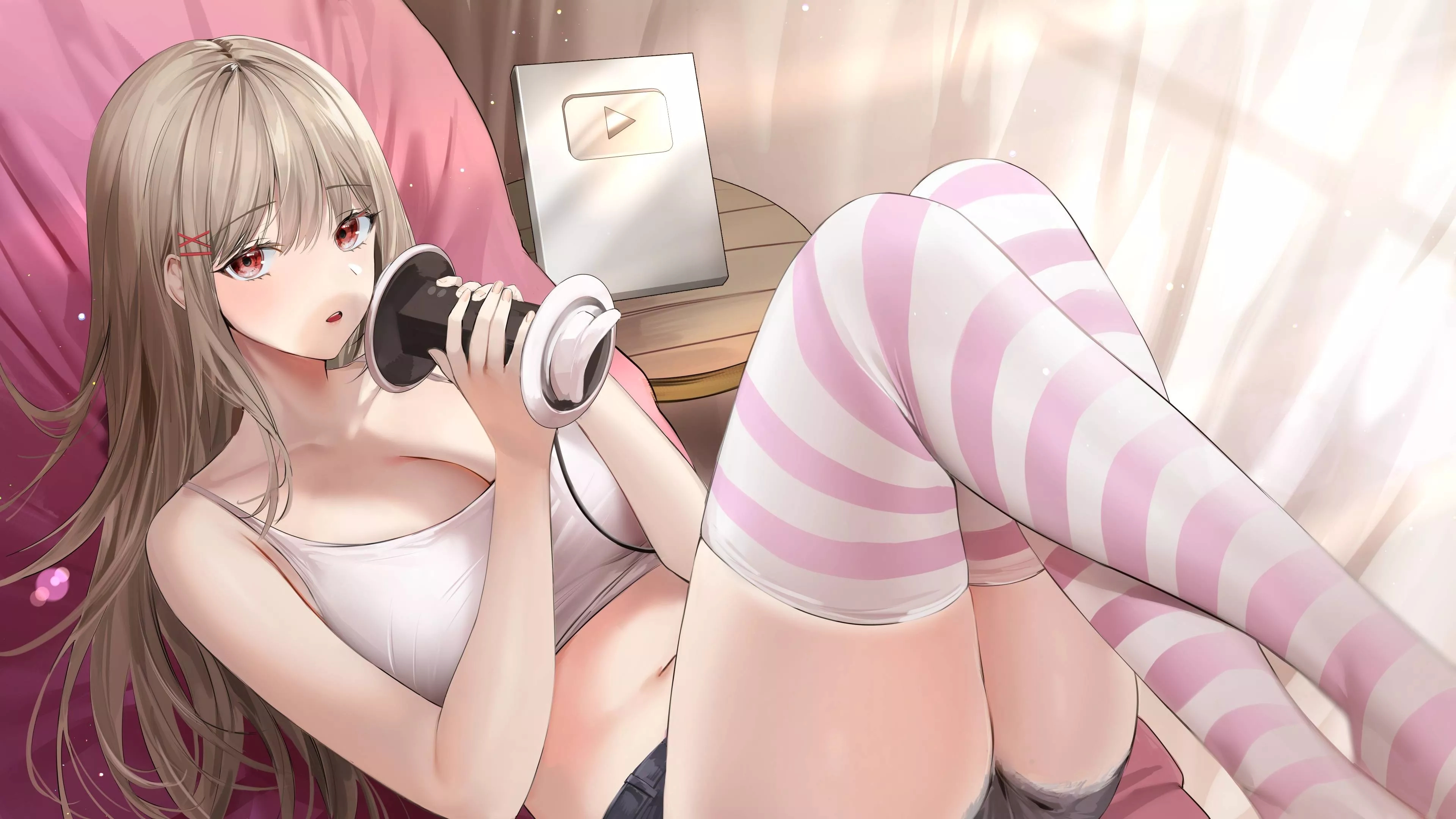 Striped Thigh-Highs