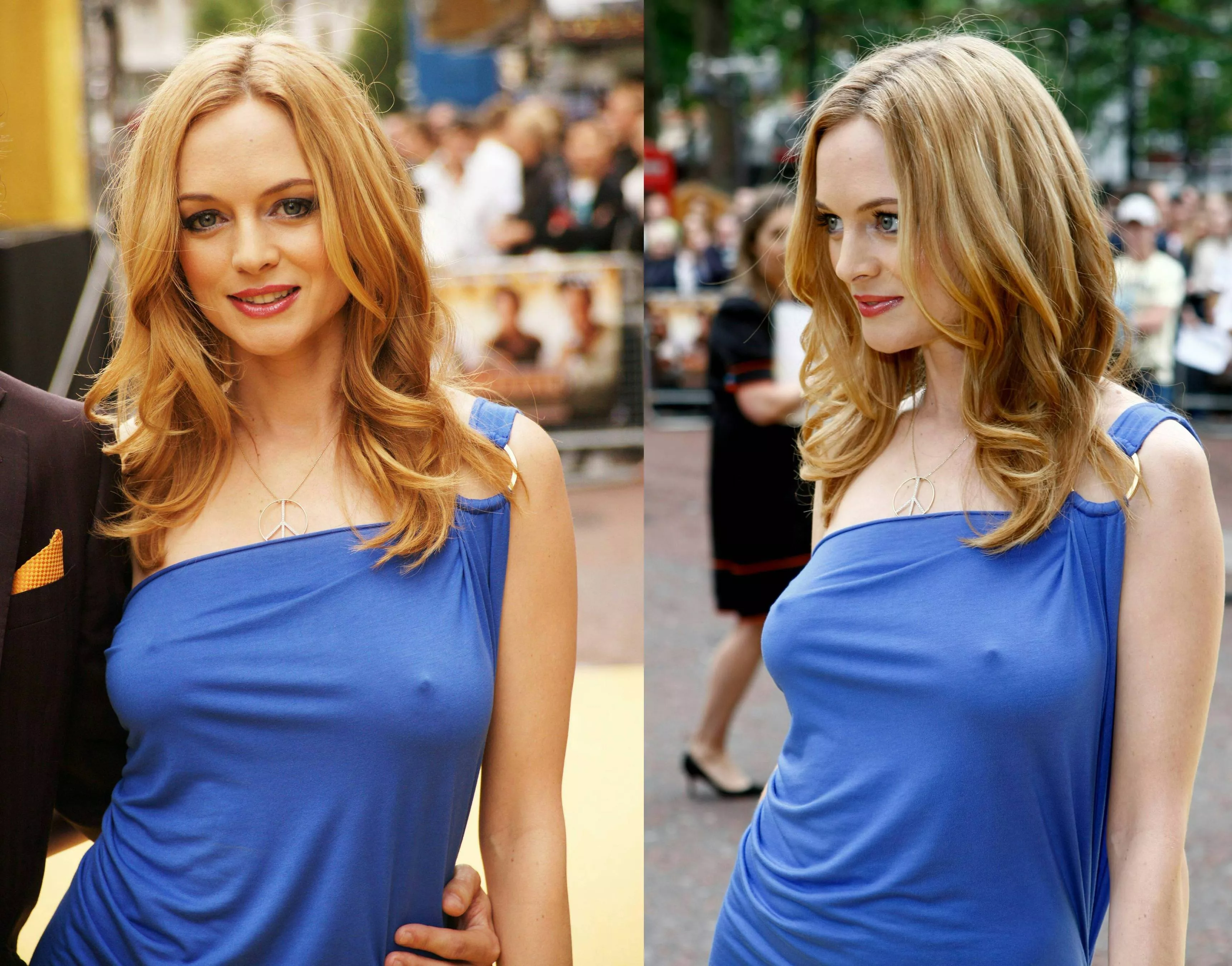 Heather Graham S Nipples Are So Hard You Can See The Outline Of Her