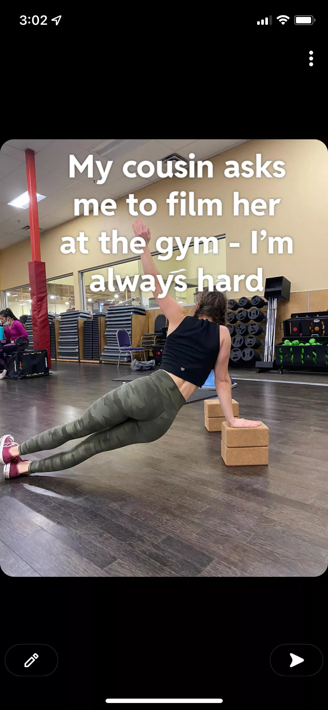 Cousin gym fun