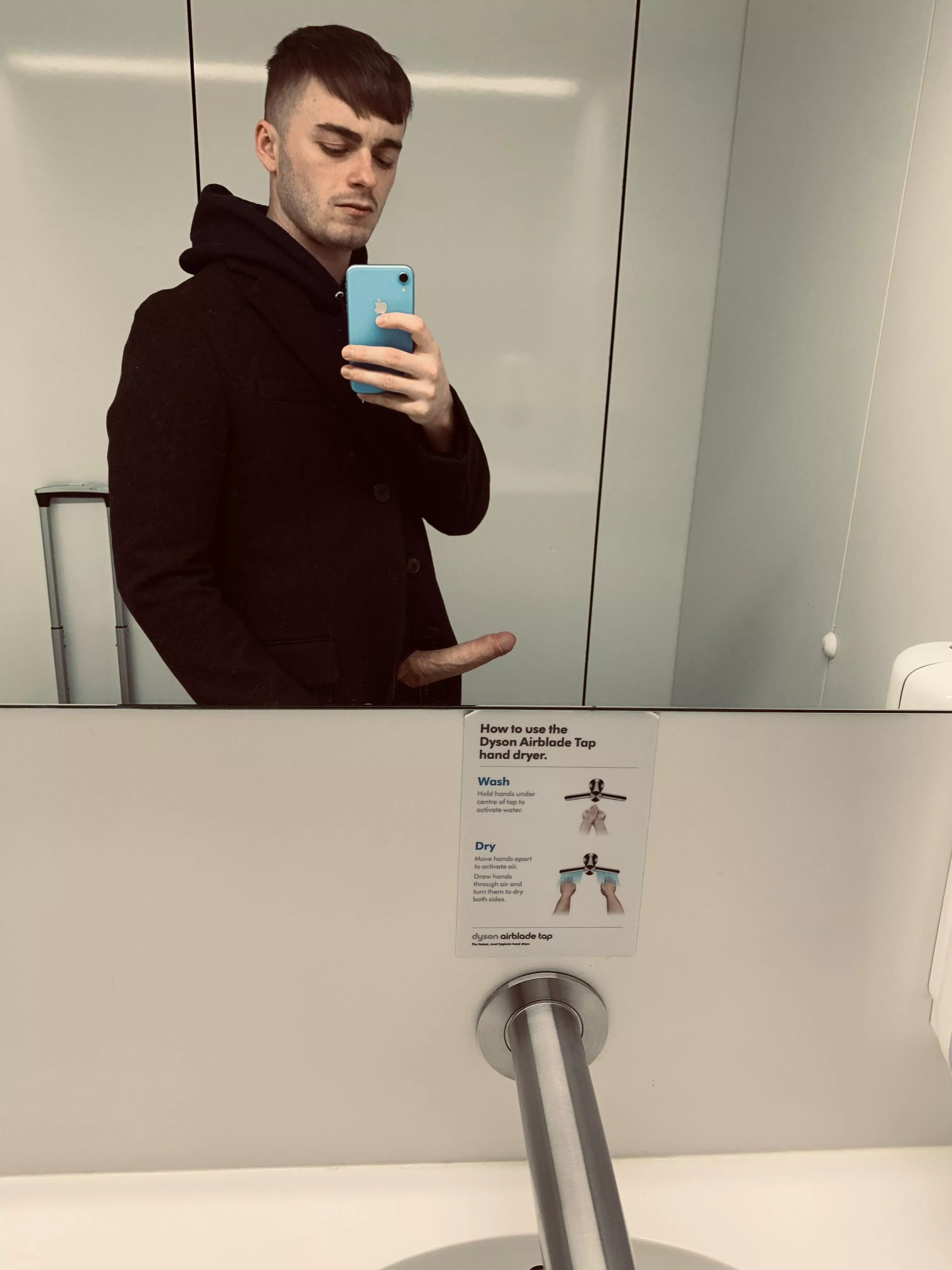 Bathroom cock?