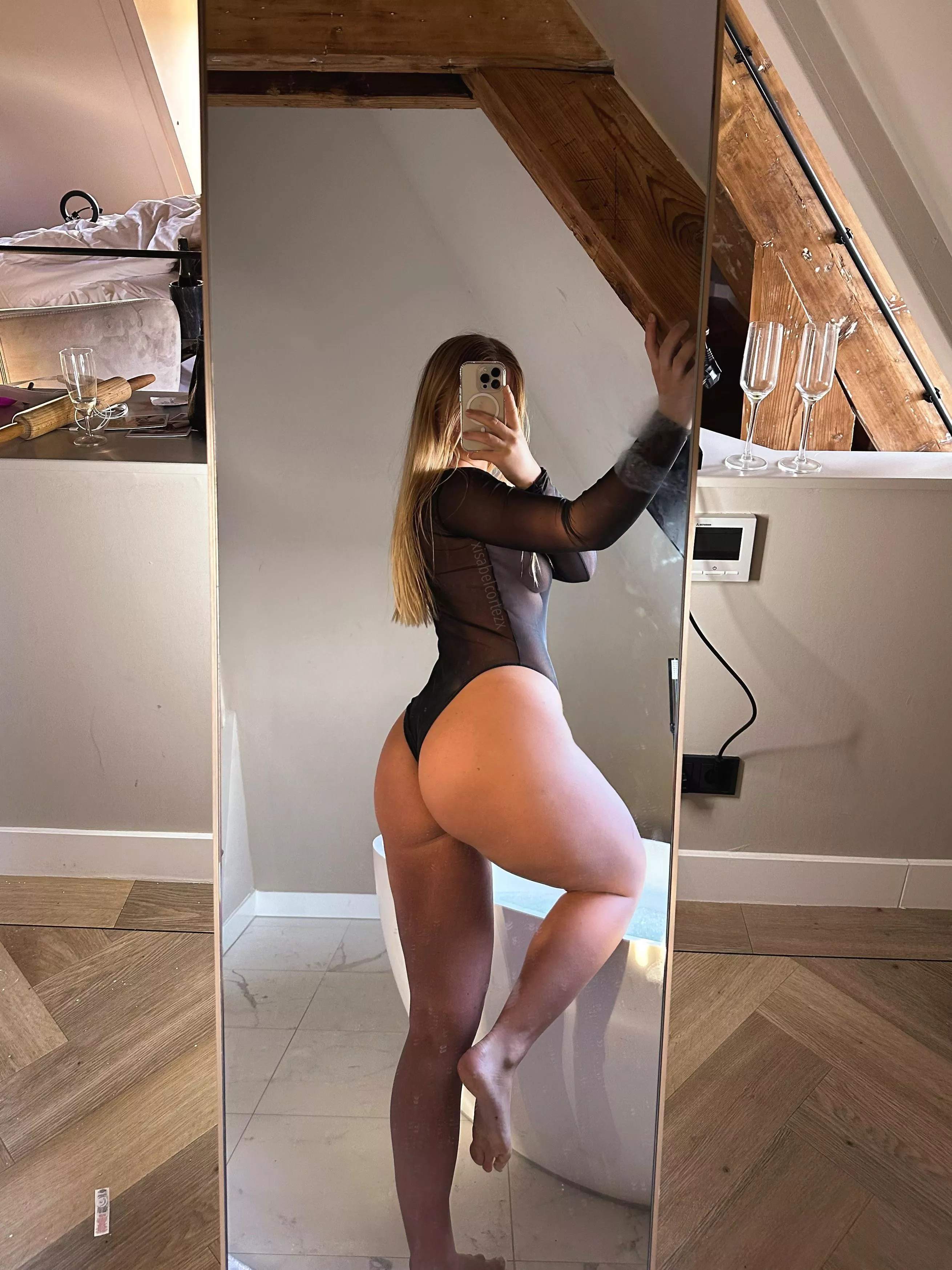 Sheer bodysuit
