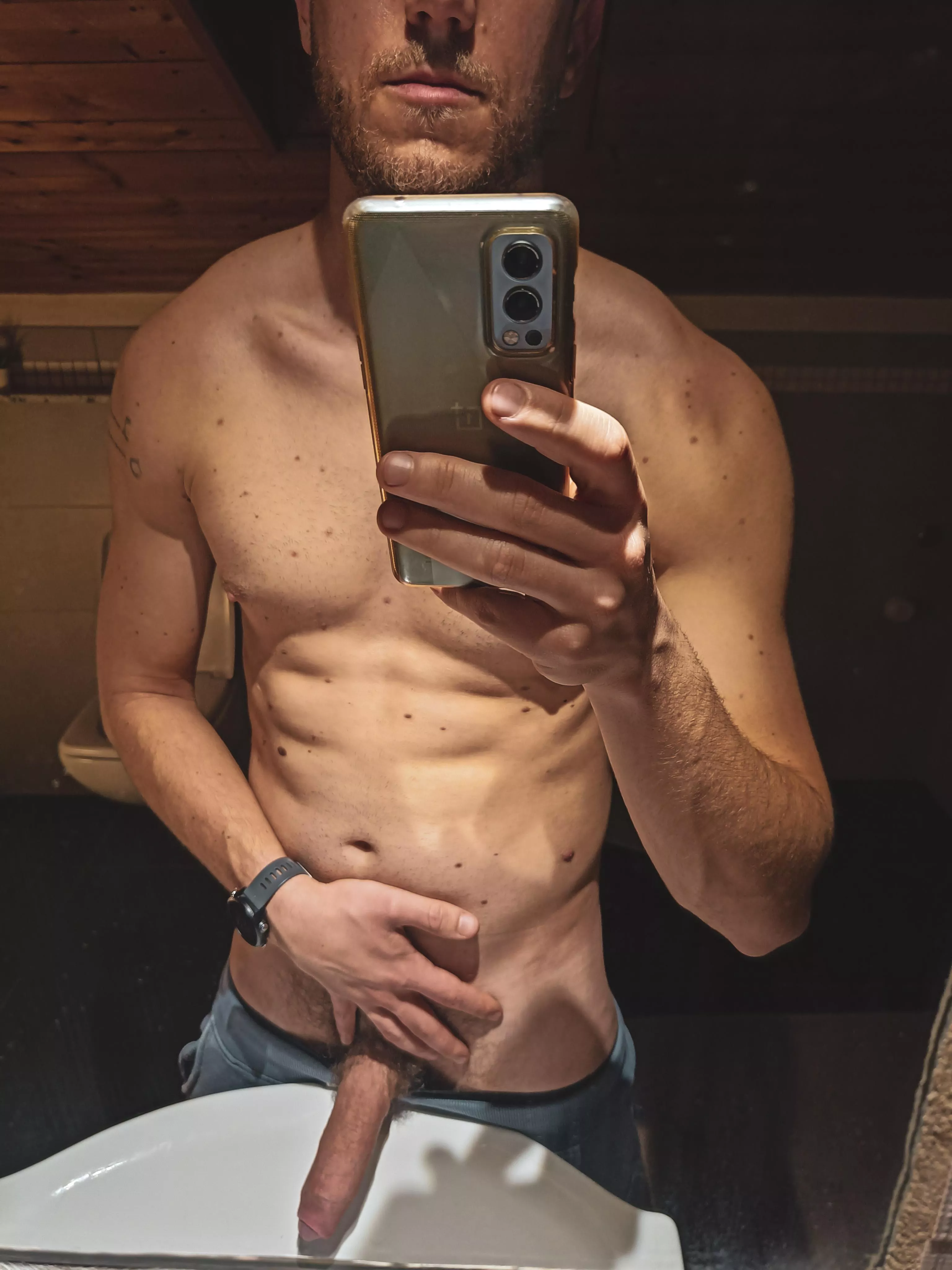 That's what your hot alpha teacher looks like without clothes