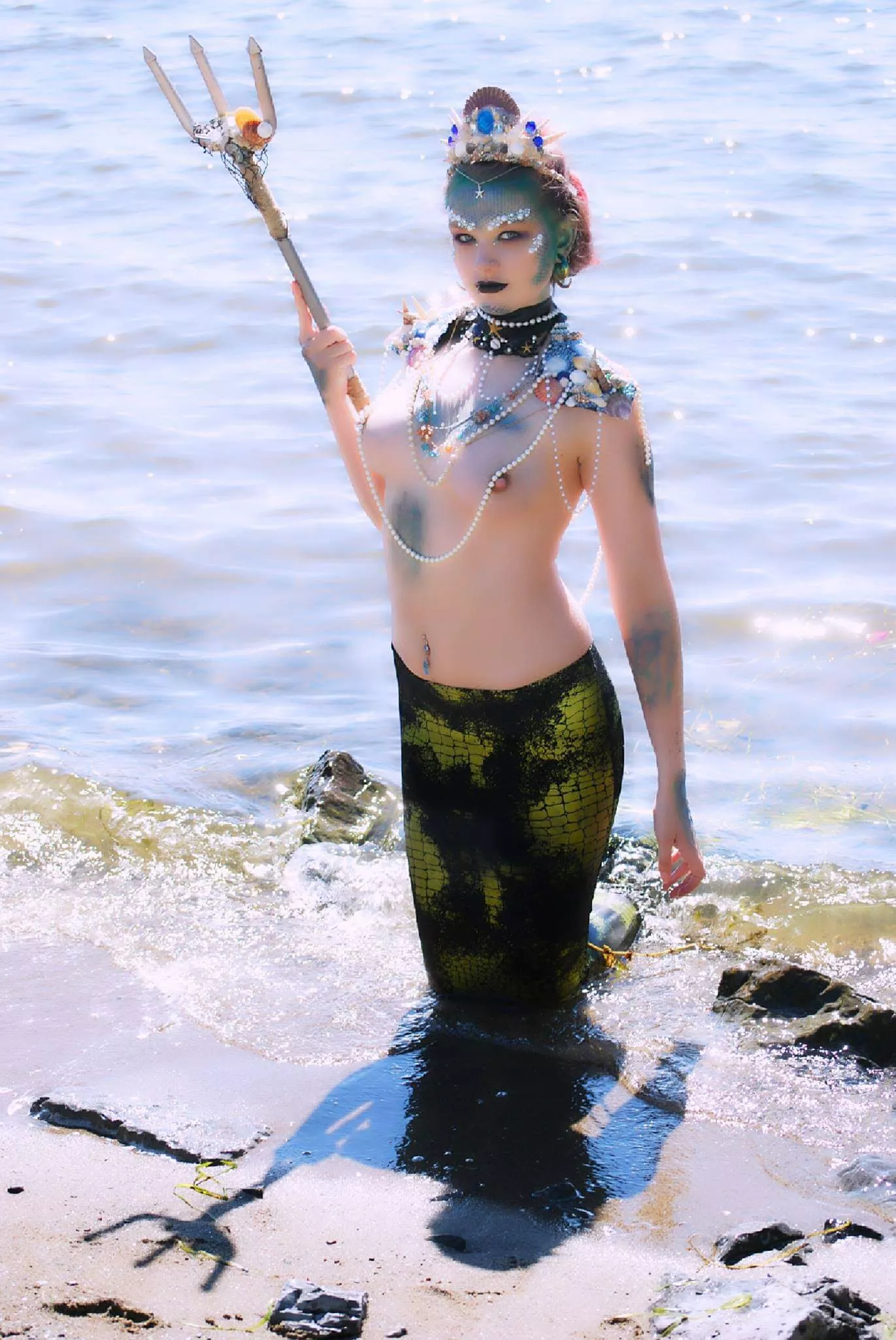 Sexy Mermaid Topless Photoshoot By Yours Truly Nudes Gonewildmetal