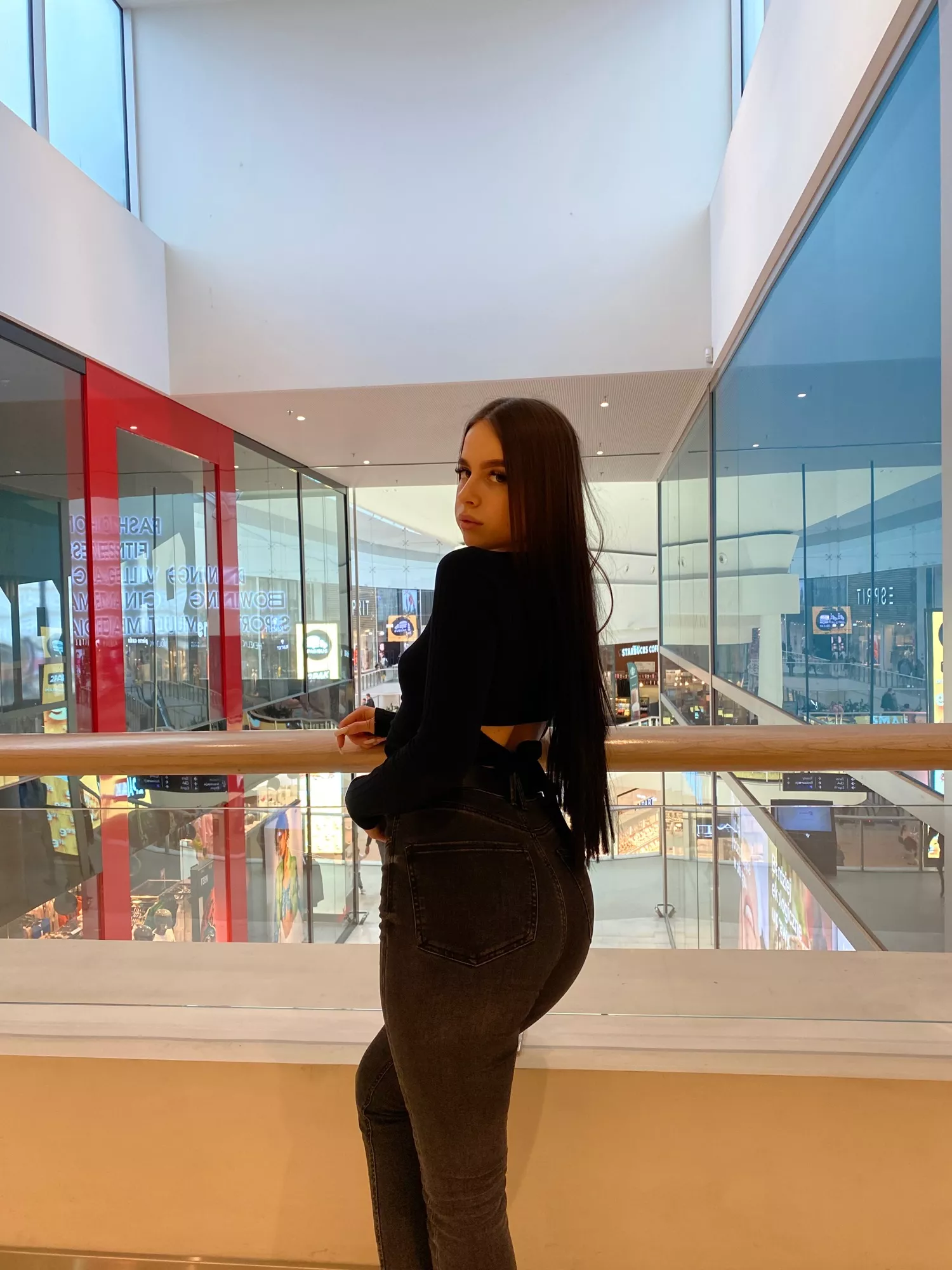 Black on black