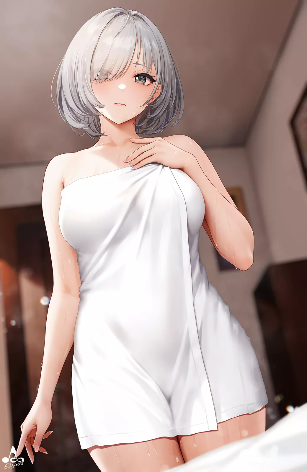 After shower [Artist's Original]