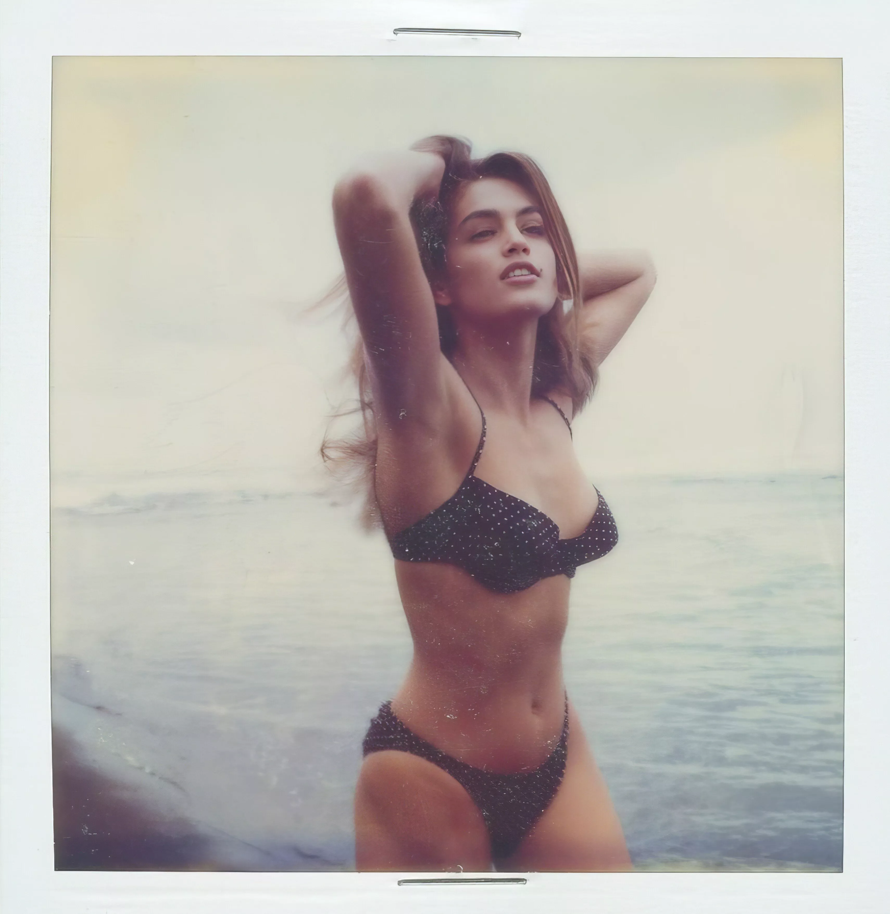 Cindy Crawford 1988, Ritts test polaroid for playboy nudes OldSchoolCoolNSFW NUDE-PICS photo