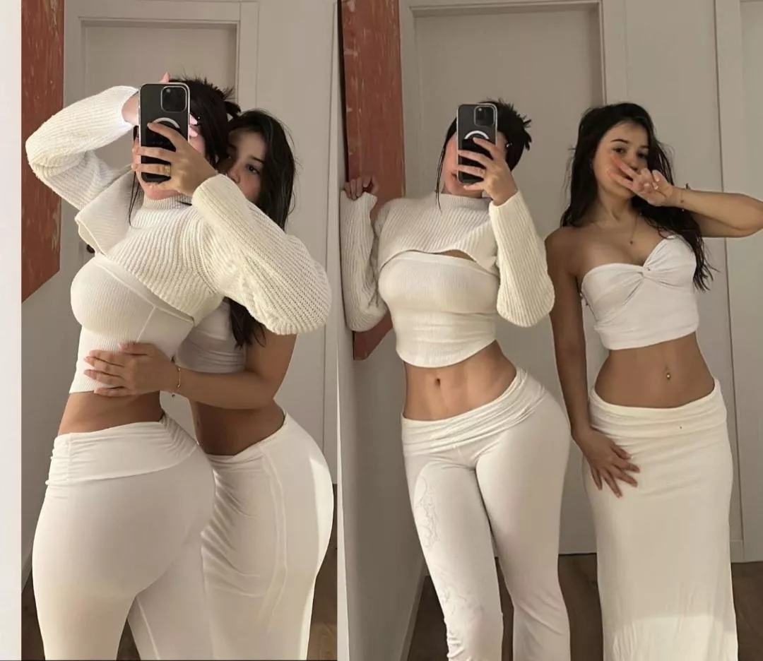 All white...